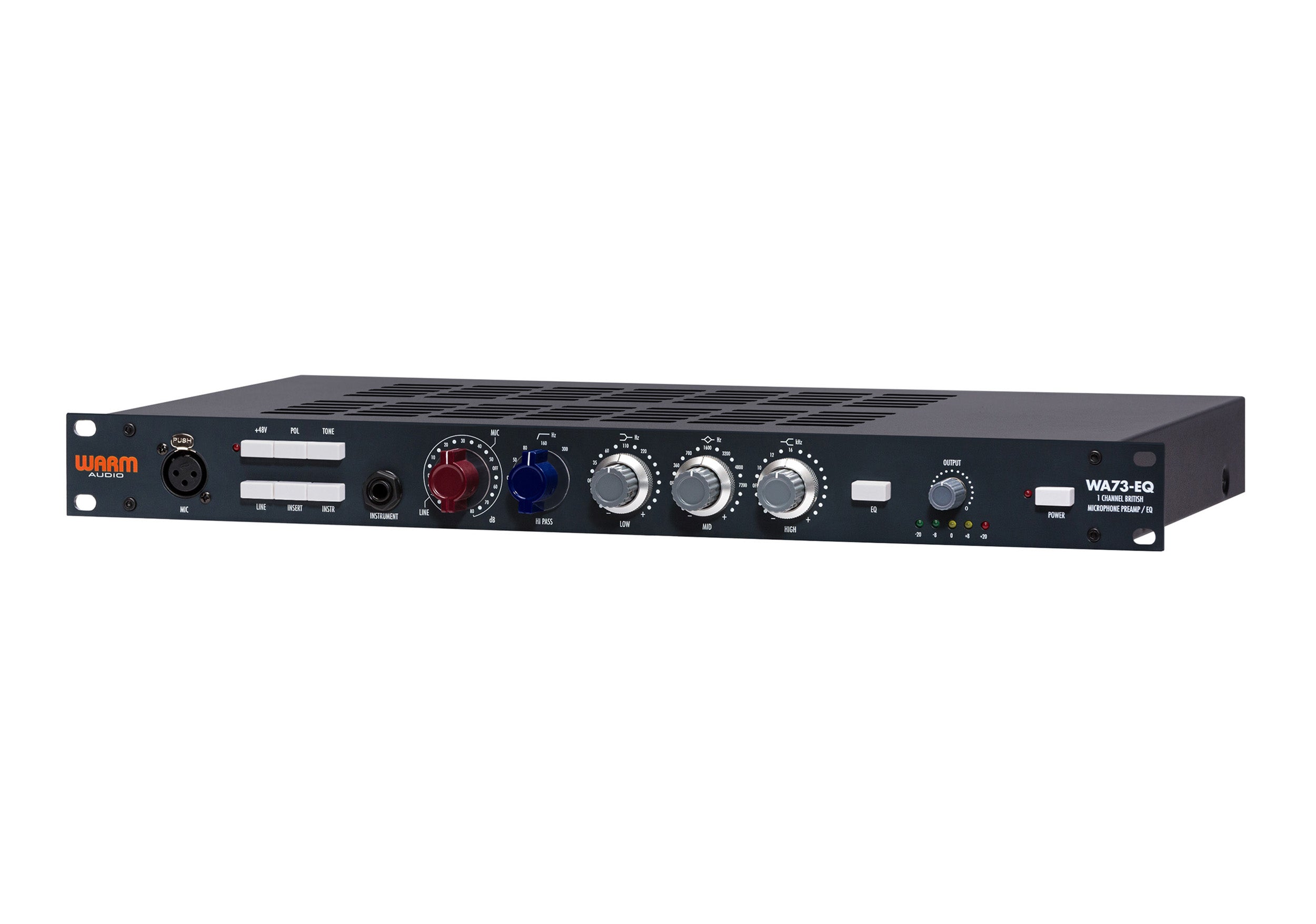 Warm Audio WA73-EQ Single-Channel British Mic Preamplifier and Equalizer by Warm Audio
