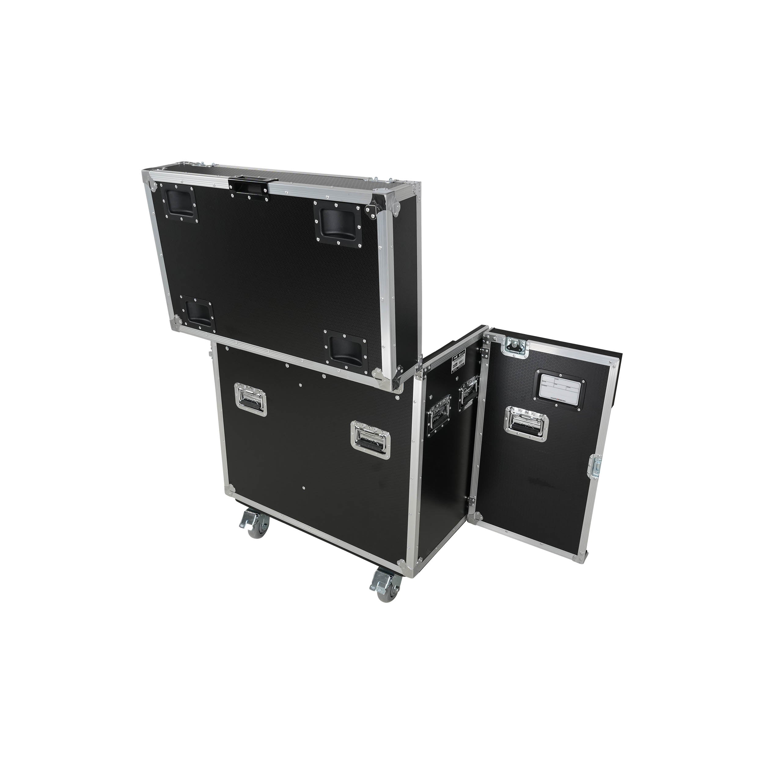 ProX XS-MH30WASHX2W Road Case for 2 Large Moving Head Fixtures with 4-inch Casters by ProX Cases