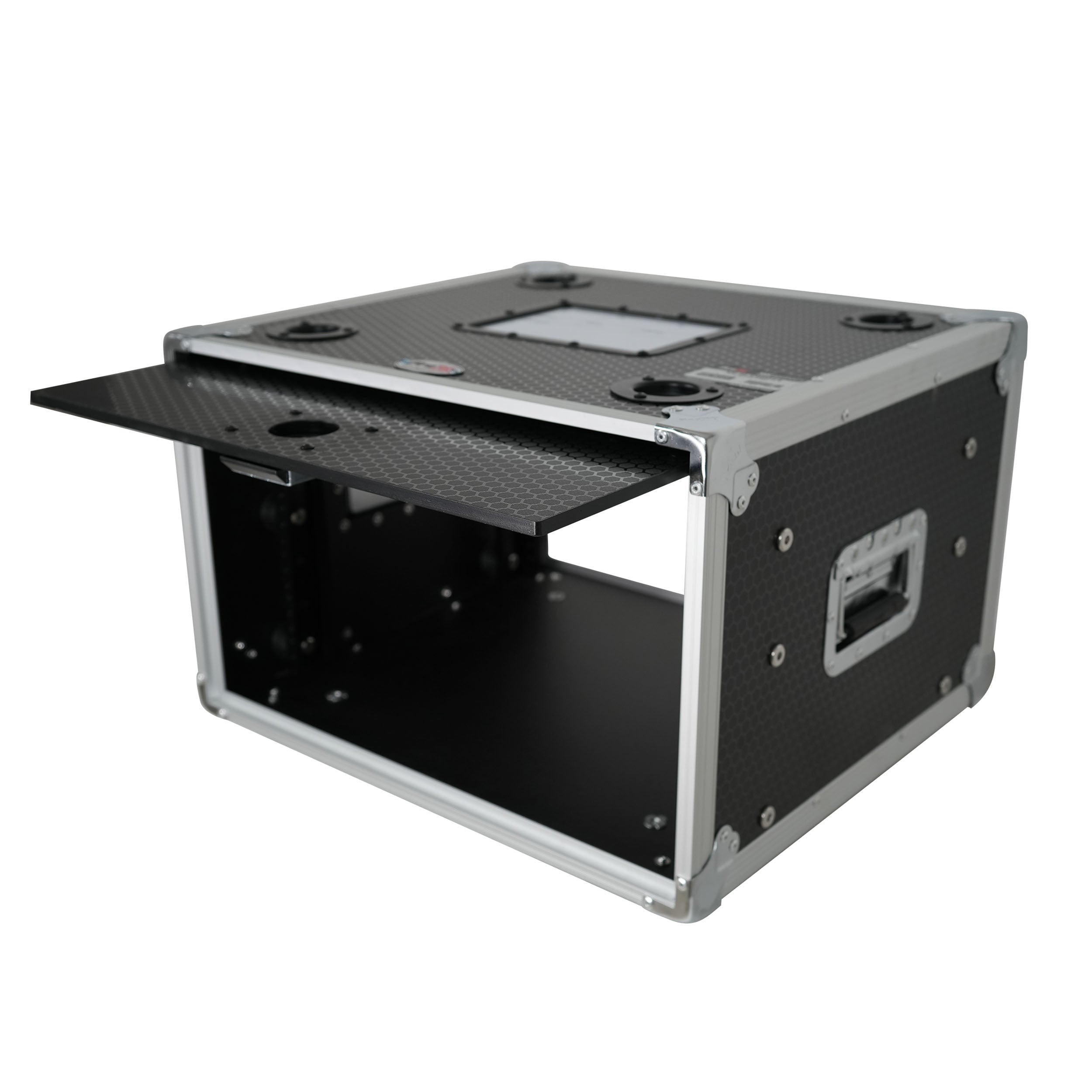 ProX XS-SLAM6U14 6U Vertical Shockmount Rack Case with Dual Sliding Slam Doors by ProX Cases