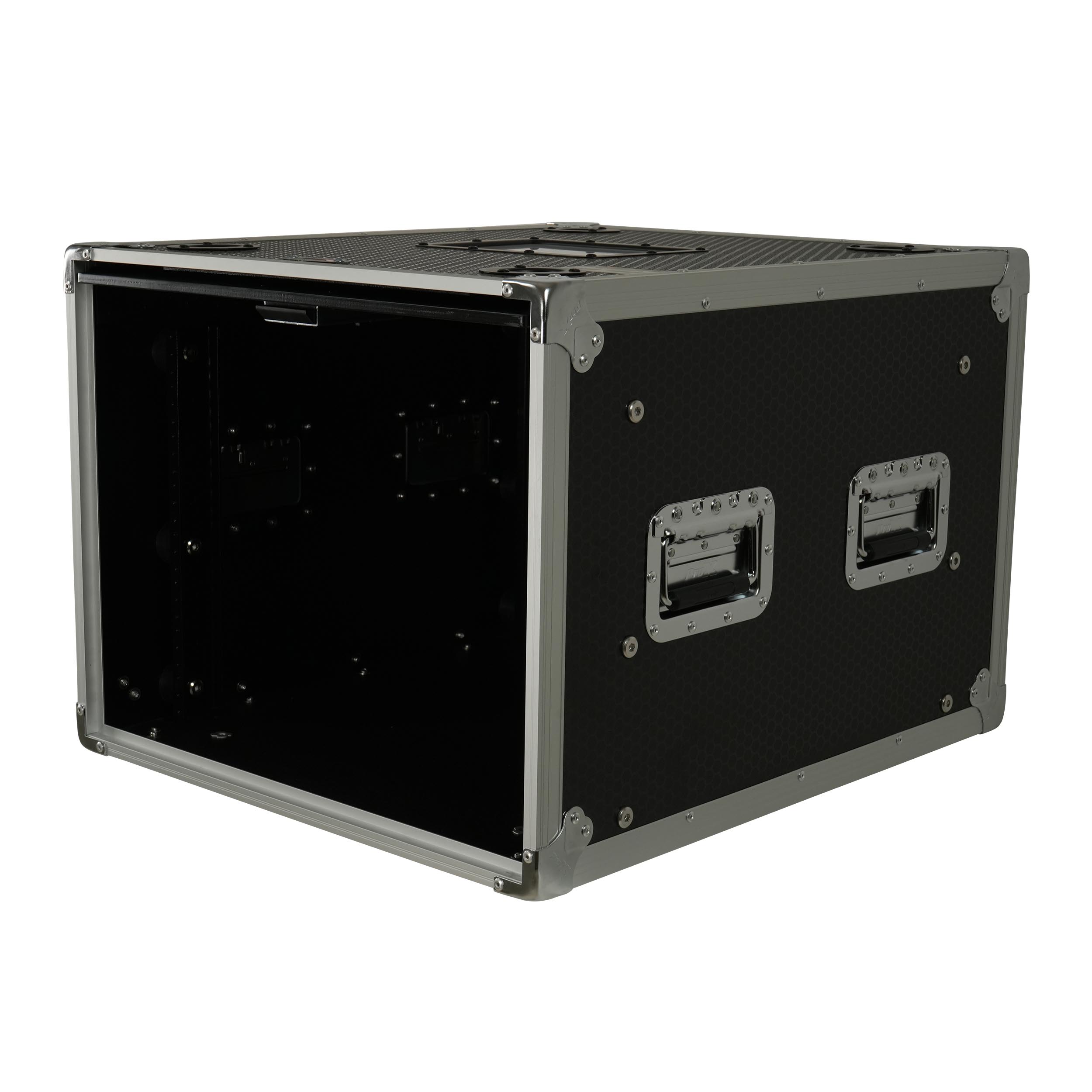 ProX XS-SLAM8U20 Vertical Shock-mount 8U Rack Case with Sliding Slam Doors by ProX Cases