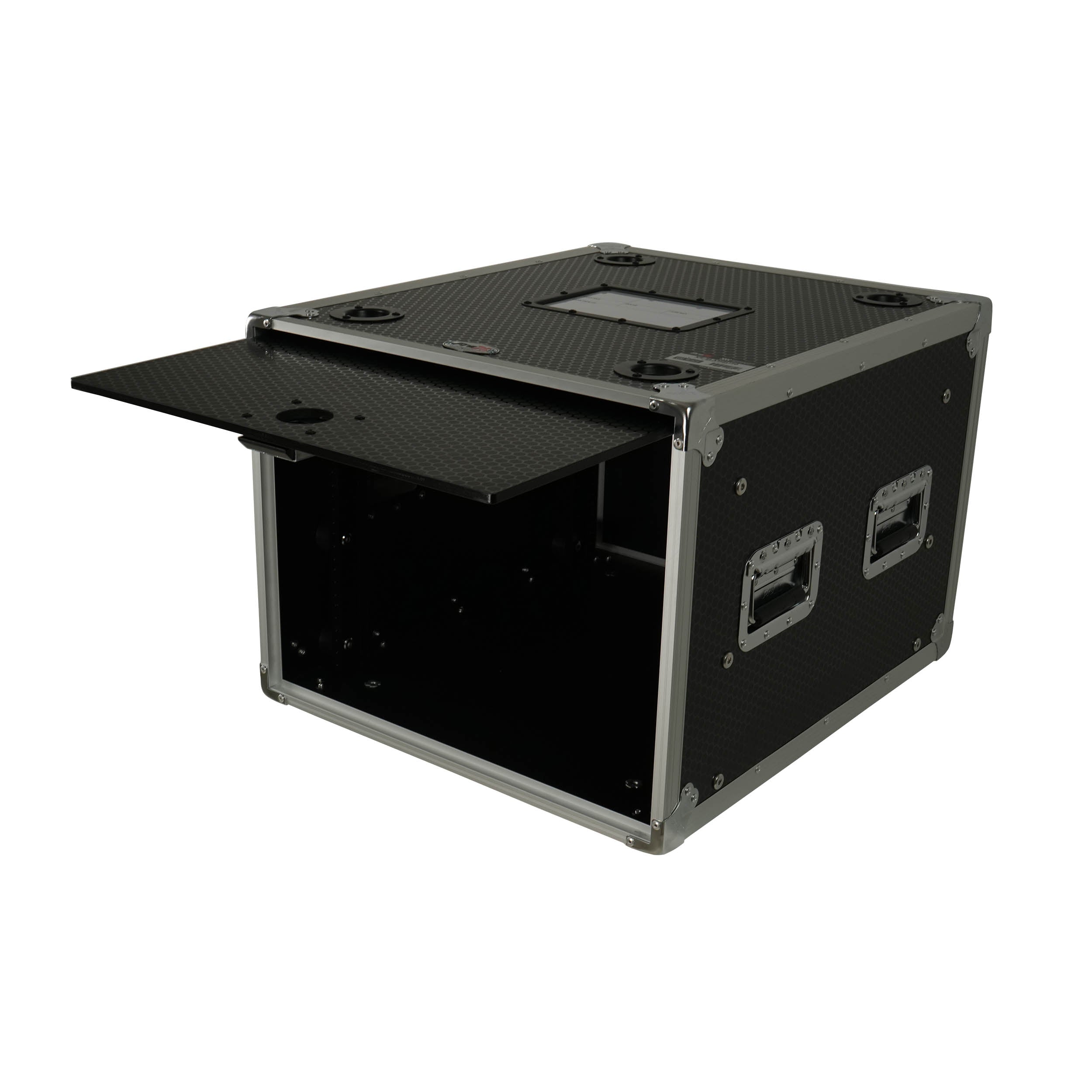 ProX XS-SLAM8U20 Vertical Shock-mount 8U Rack Case with Sliding Slam Doors by ProX Cases