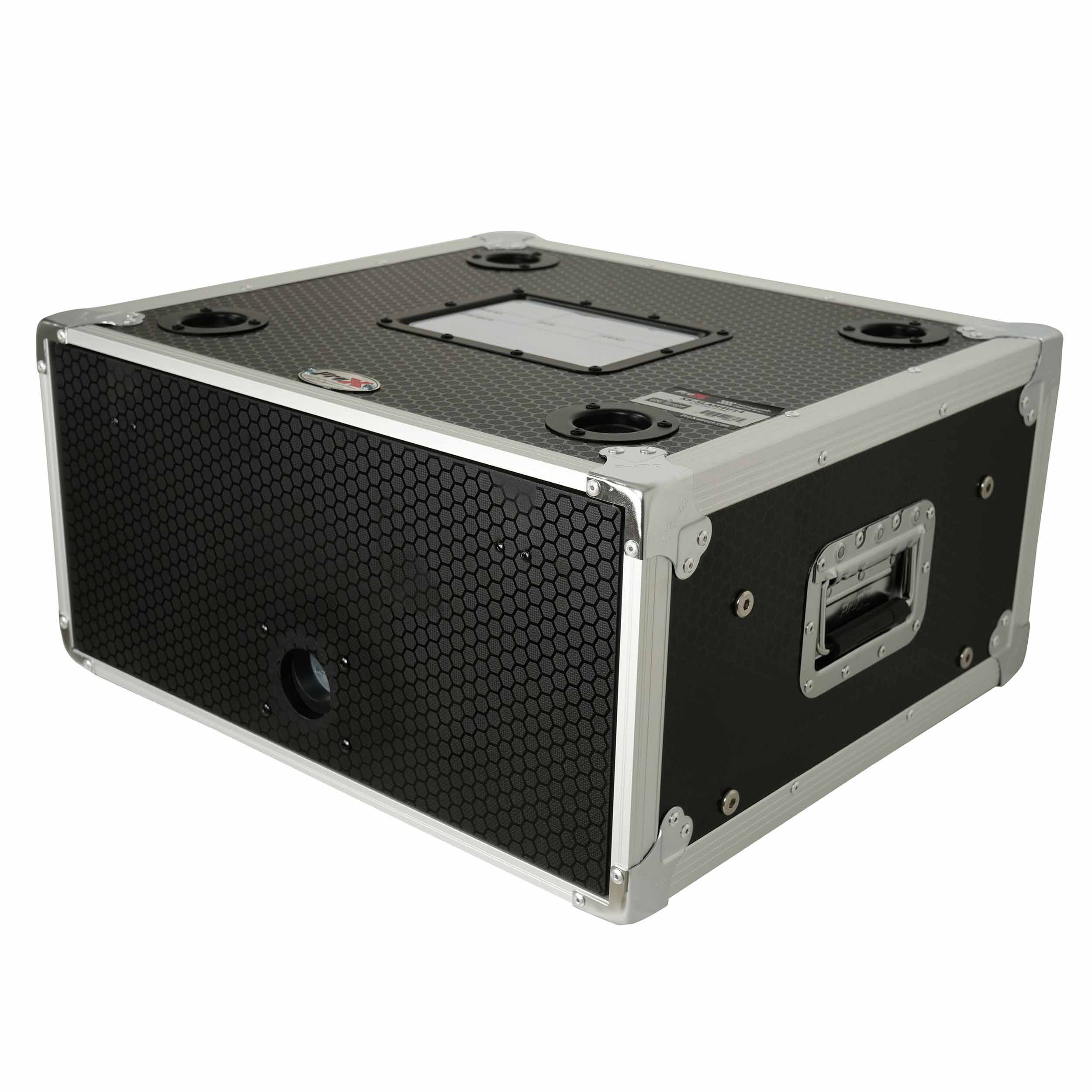 ProX XS-SLAM4U14 Vertical Shock-Mount 4U Rack Case with Sliding Slam Doors - 14-inch Depth by ProX Cases