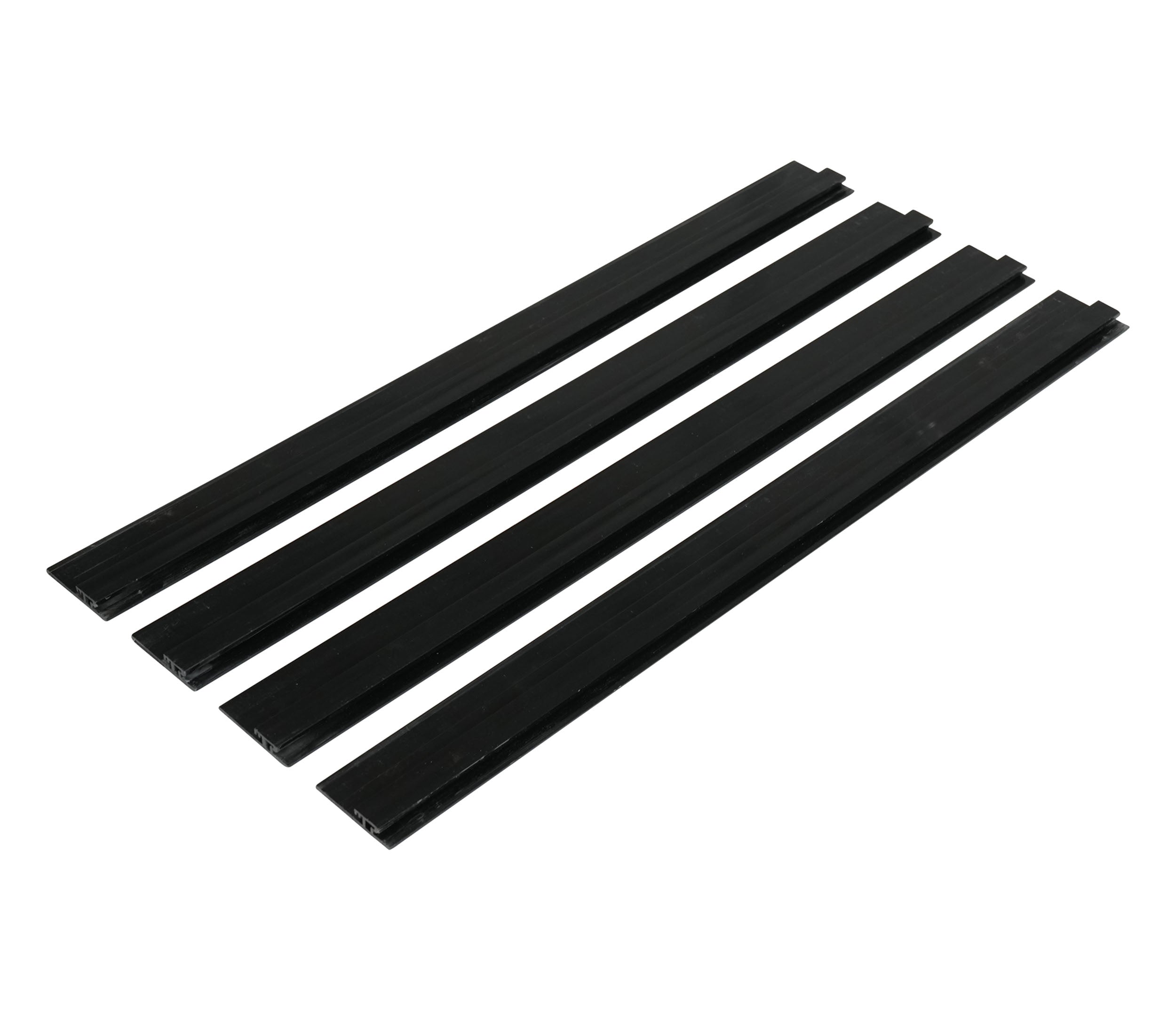 ProX XSQ-SKIRTHOOKX4 Stage Skirt Hook Profile Bar with Integrated Hook-and-Loop Strip - 4 Pack by ProX Live Performance Gear