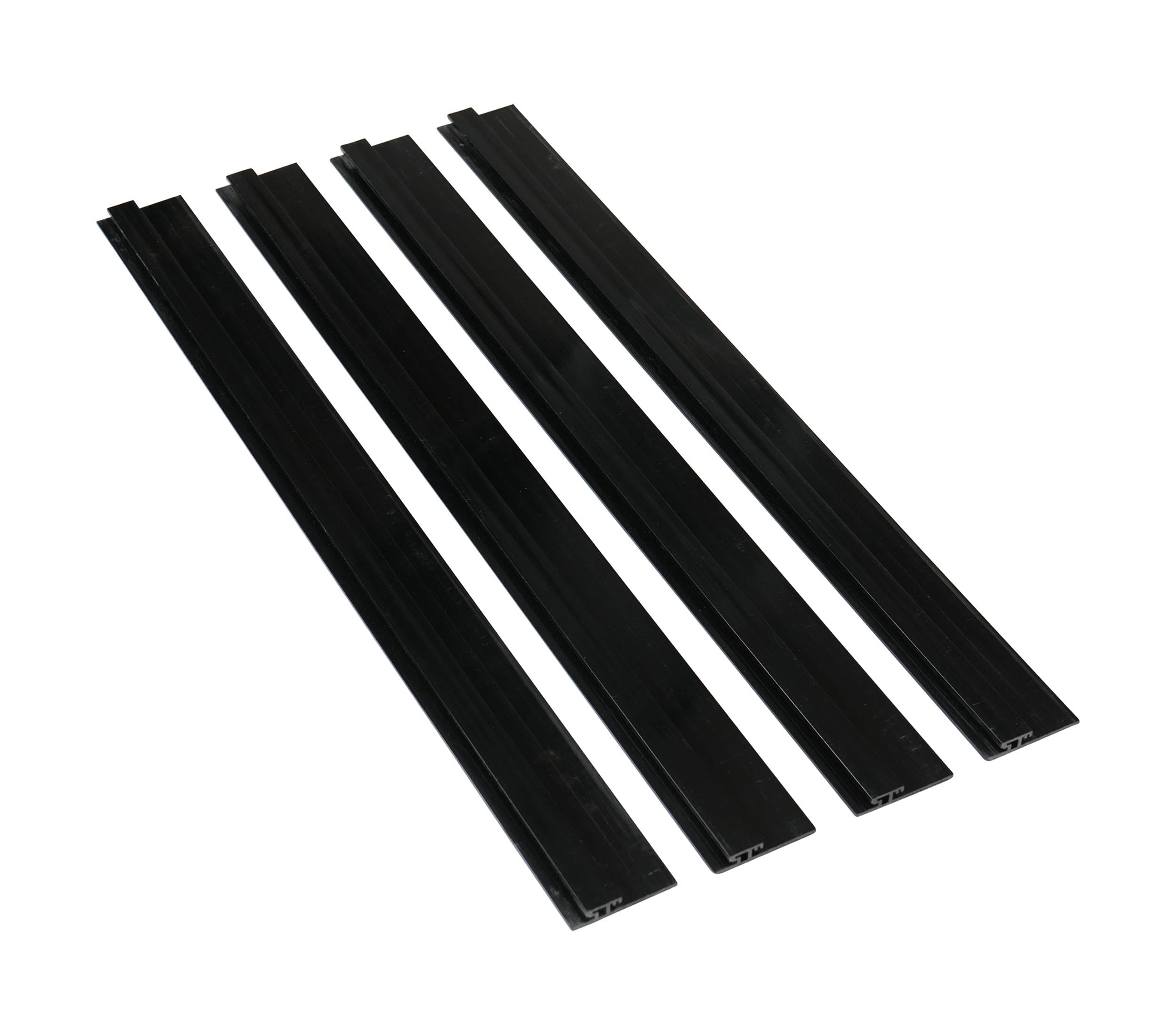 ProX XSQ-SKIRTHOOKX4 Stage Skirt Hook Profile Bar with Integrated Hook-and-Loop Strip - 4 Pack by ProX Live Performance Gear