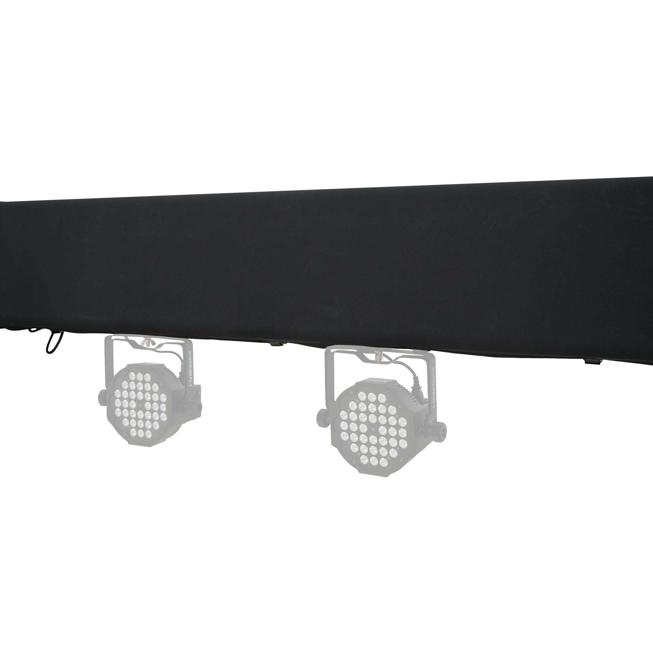 ProX XTC-SQ820TRIRAP BLKX2 Pair of 8.20 ft Box Truss 3 Side Black Scrim Cover with Carry Bag by ProX Cases
