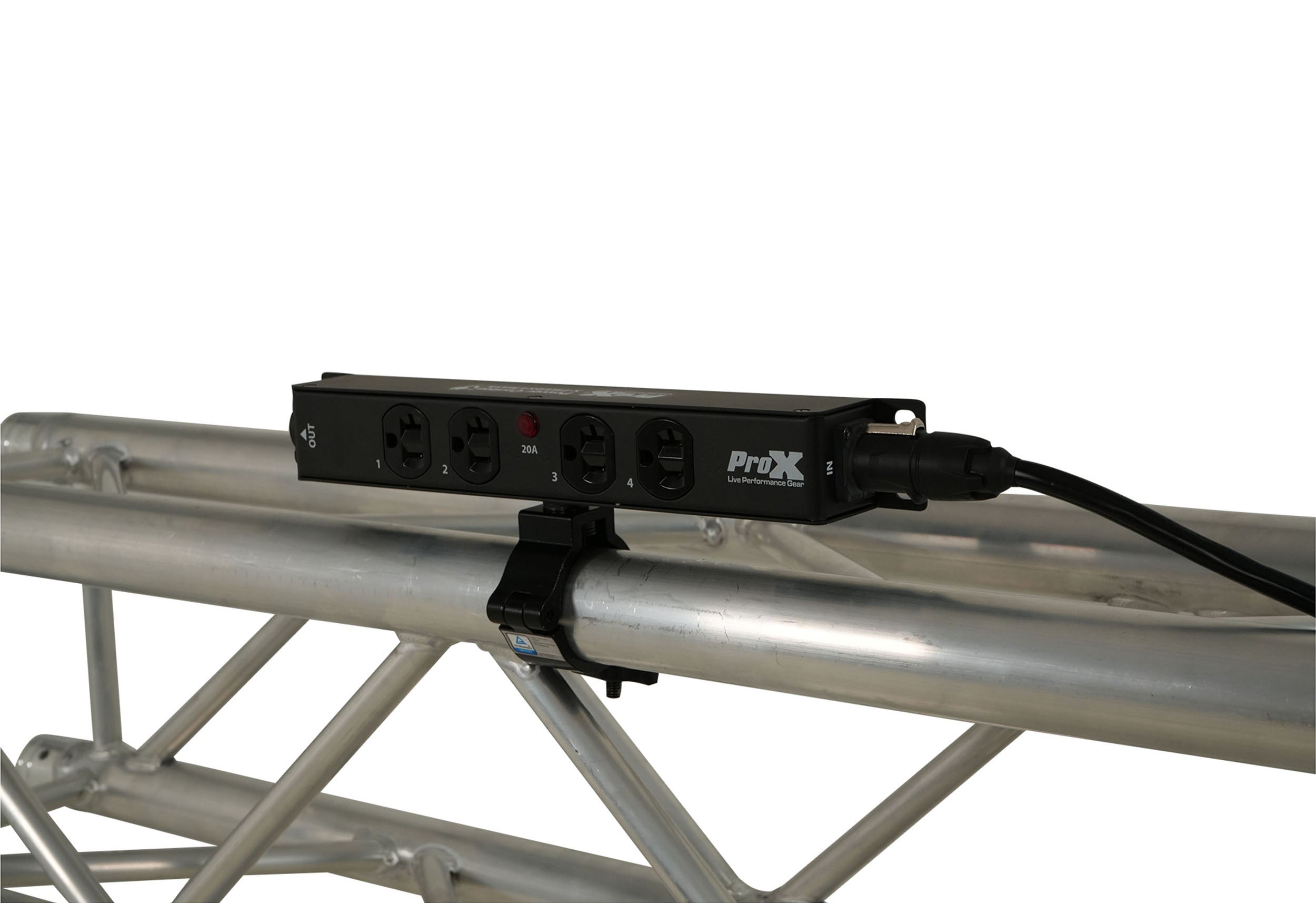 ProX X-PWEDX4MAYA 4 Outlet Power Strip AC Outlet Box with True1 IN/OUT 20A Power Center