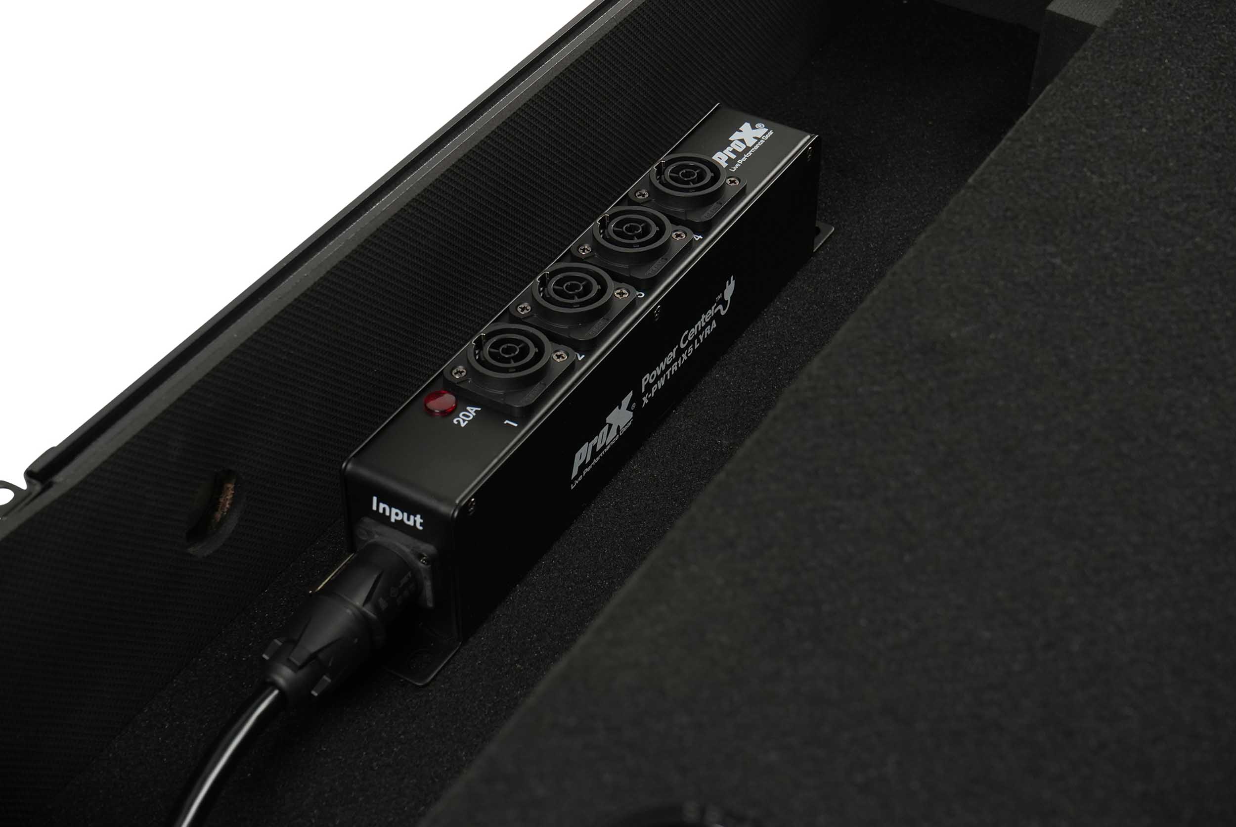 ProX X-PWTR1LEDX6DANA 5-Way Power Splitter Box for True1 Power Connection Powers 5 Devices by ProX Live Performance Gear