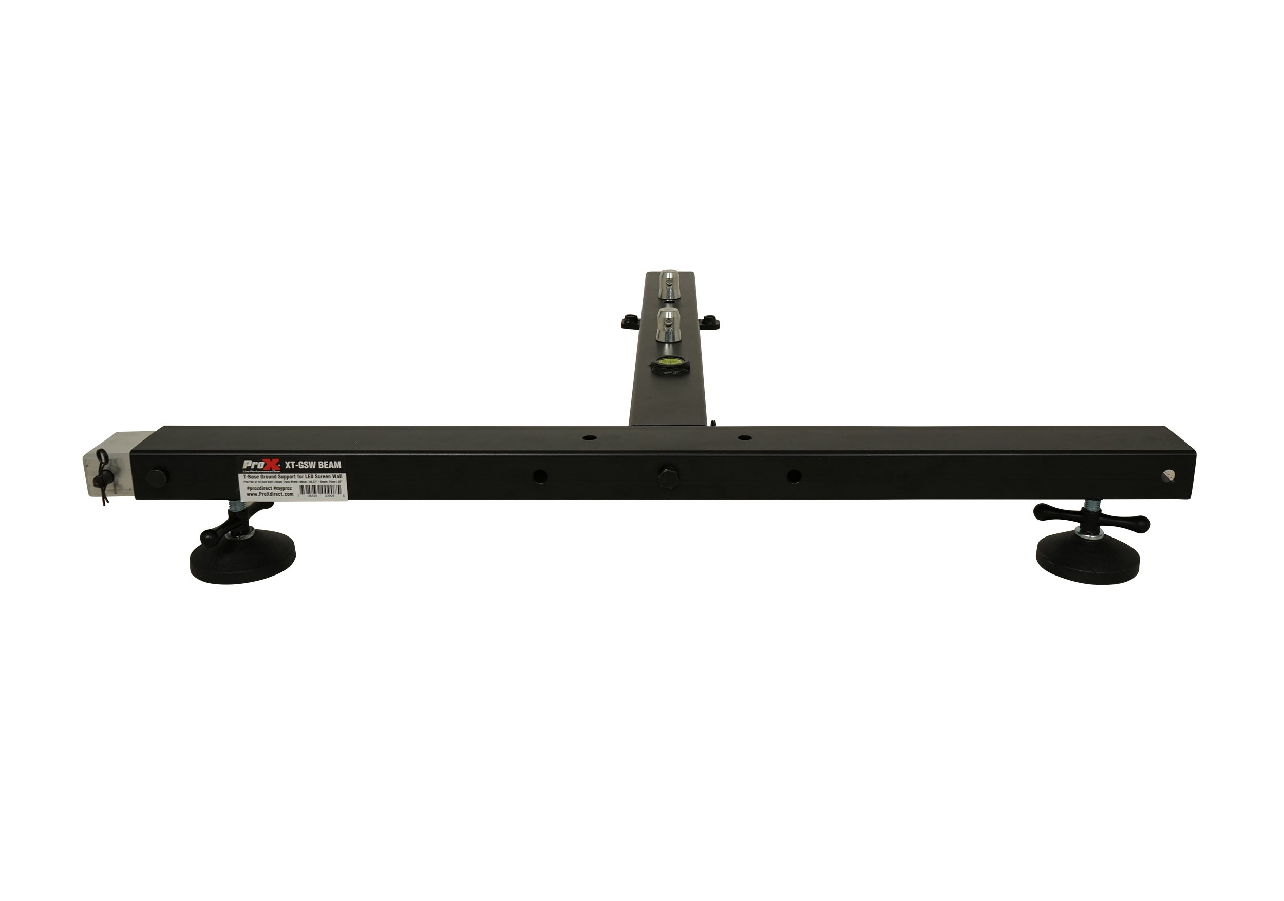 ProX XT-GSWBEAM Ground Support Stabilizing 1M / 3.28ft T-Base for LED Screen Wall Stacking by ProX Live Performance Gear