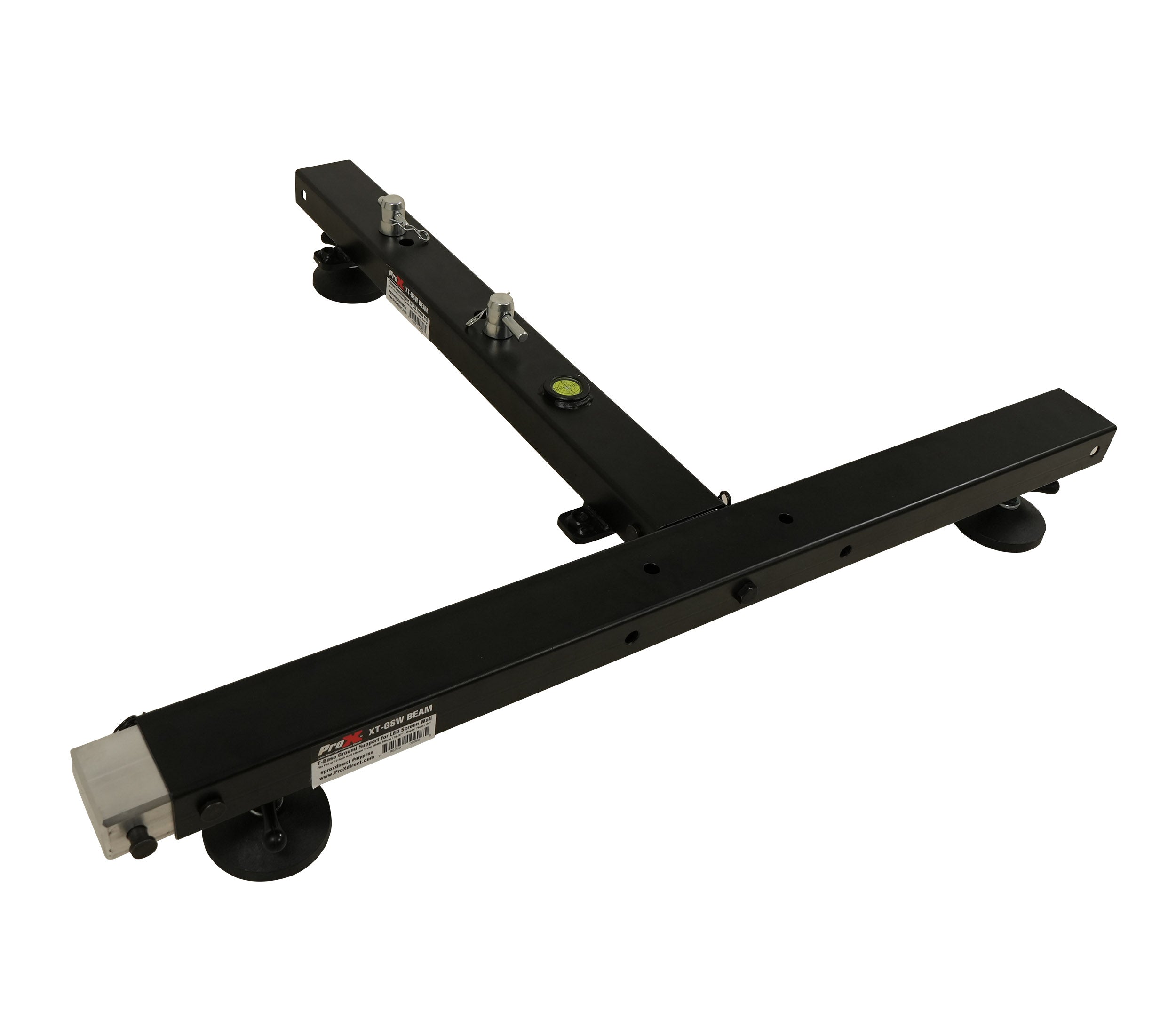 ProX XT-GSWBEAM Ground Support Stabilizing 1M / 3.28ft T-Base for LED Screen Wall Stacking by ProX Live Performance Gear
