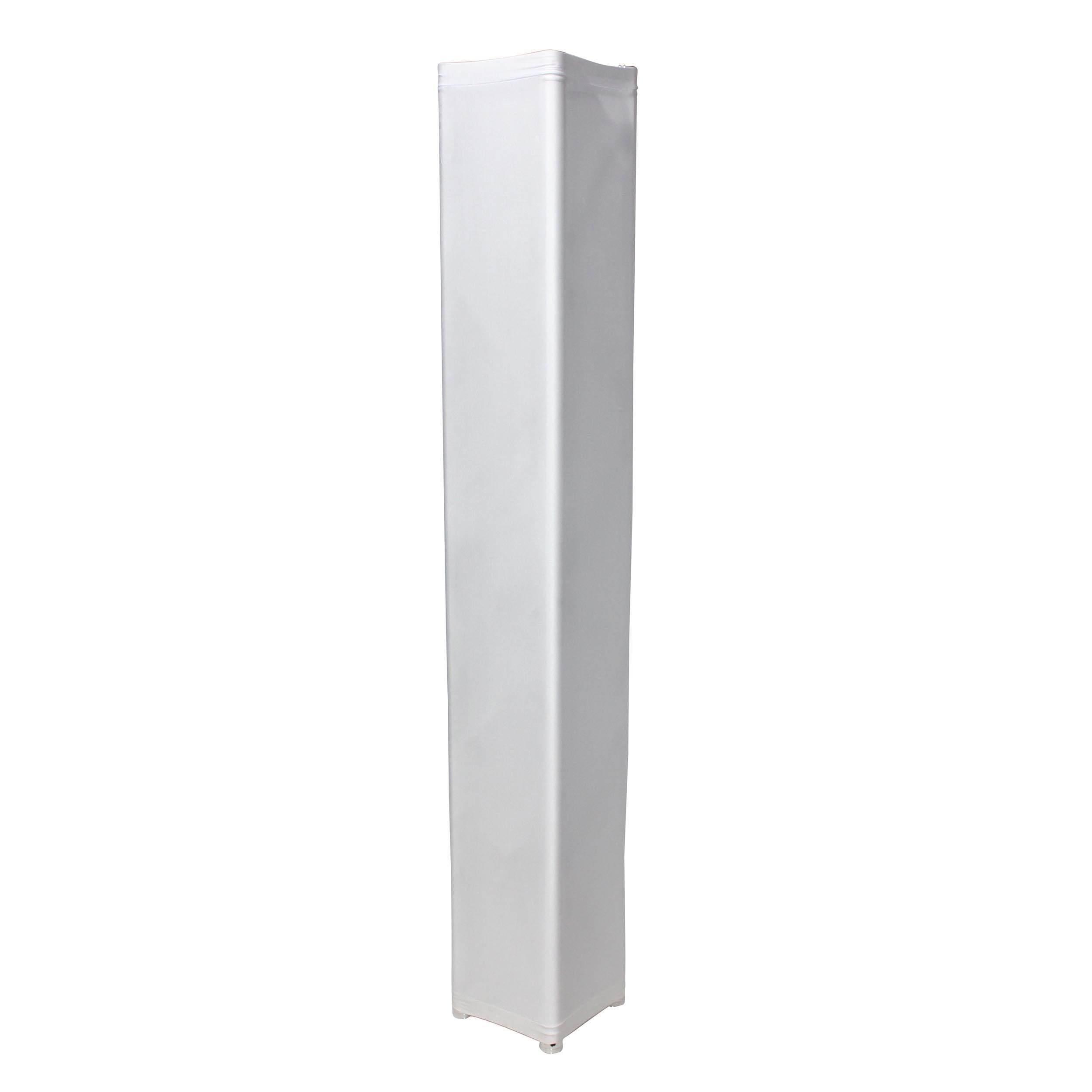 REPLACEMENT SCRIM ProX XTC-SQ984TS-W 3 Meter Lycra Cover Scrim Sleeve fits 12" Quad Box Truss Segment - White by ProX Cases
