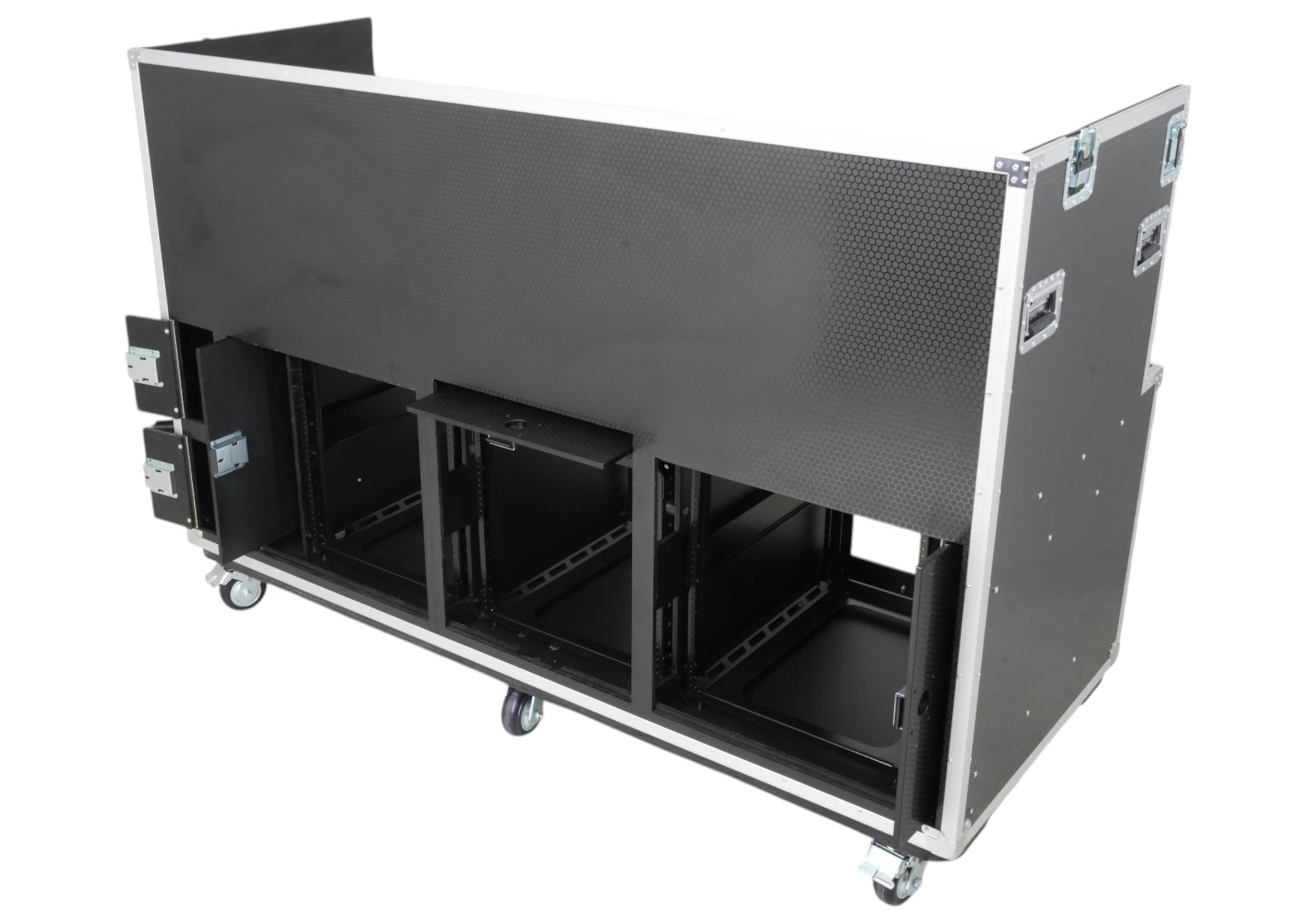 ProX XS-SLAM2X12U10UCOHULK 12U Flight Style Mixing Console Case - Black