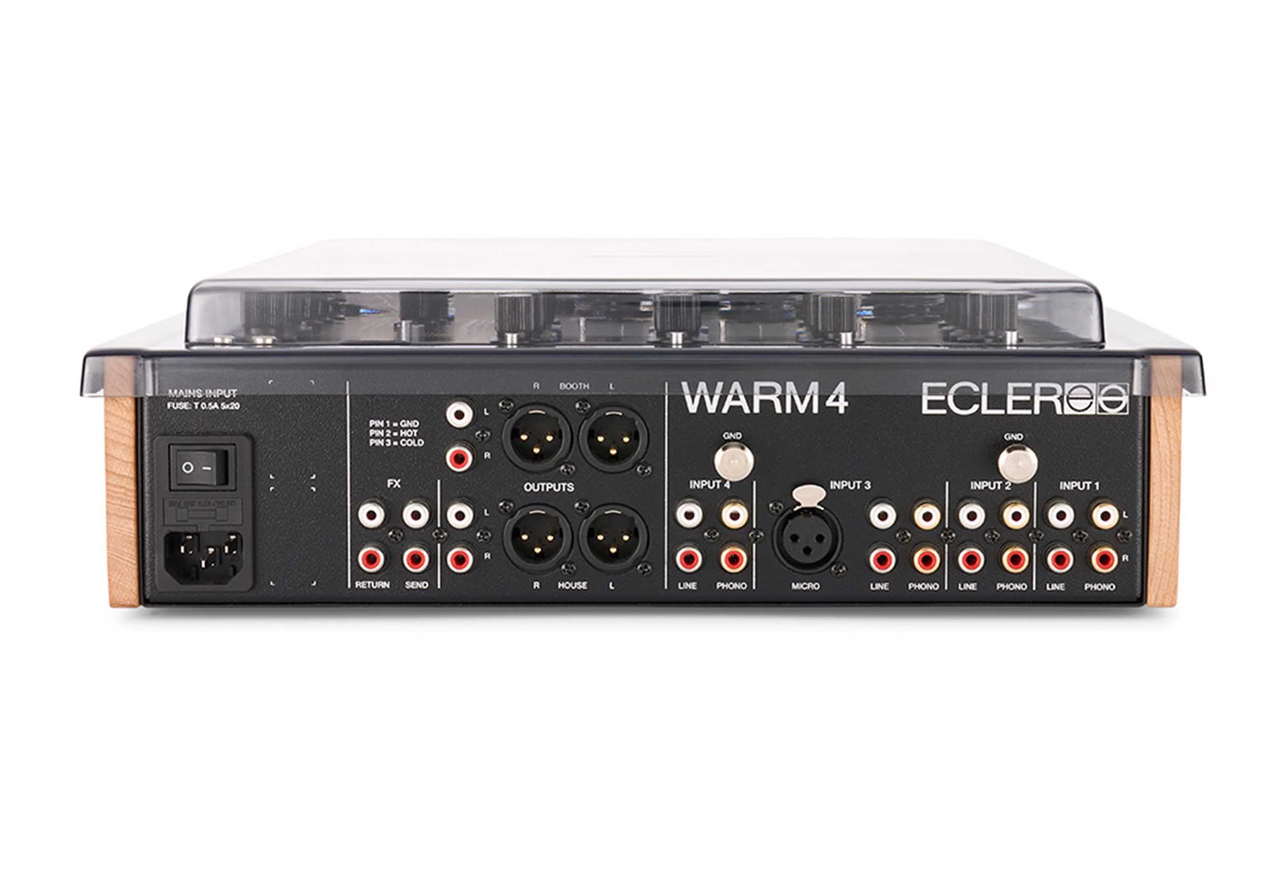 Decksaver PC-WARM4 Protection Cover for Ecler Warm 4 - Soft-Fit