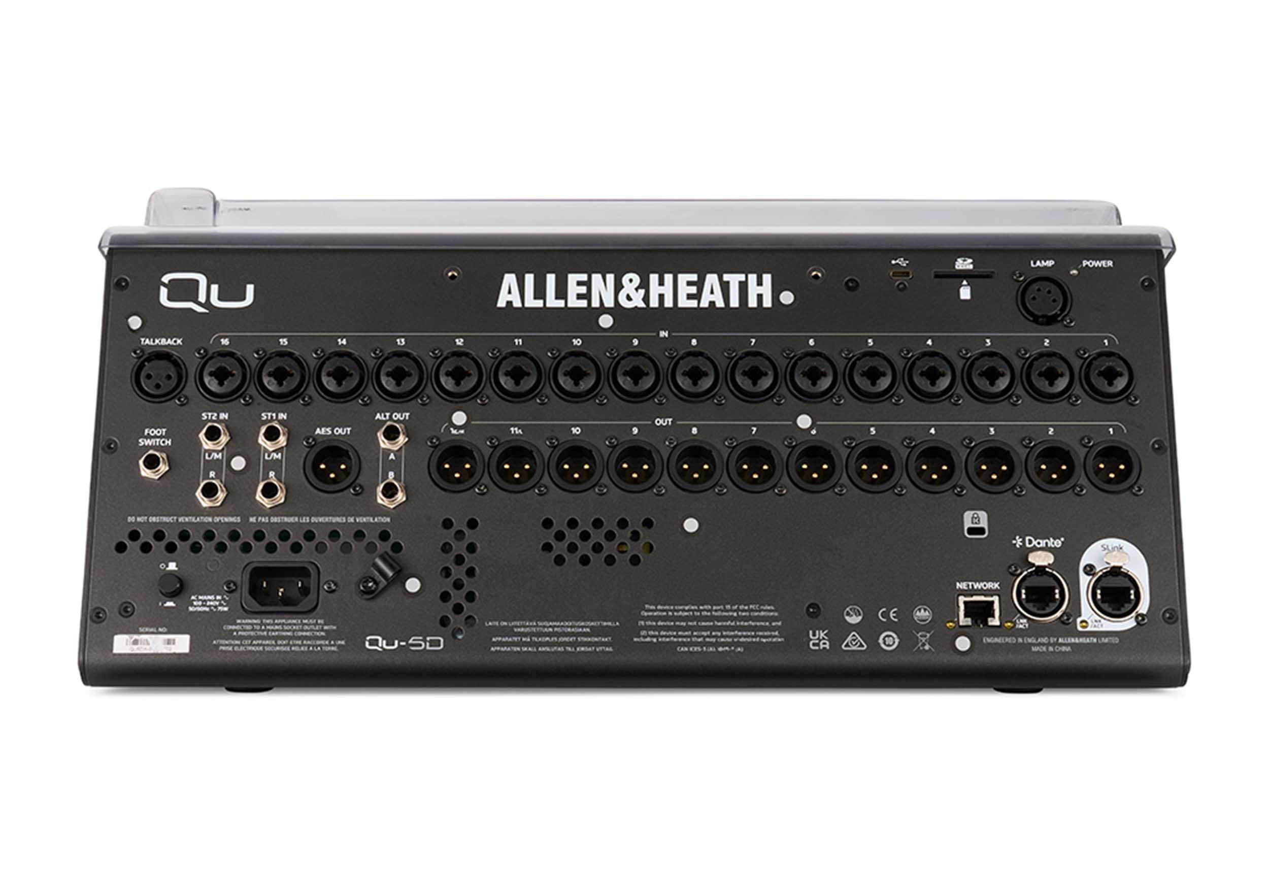 Decksaver PC-QU5D Premium Protective Cover for QU-5 and QU-5D Allen & Heath
