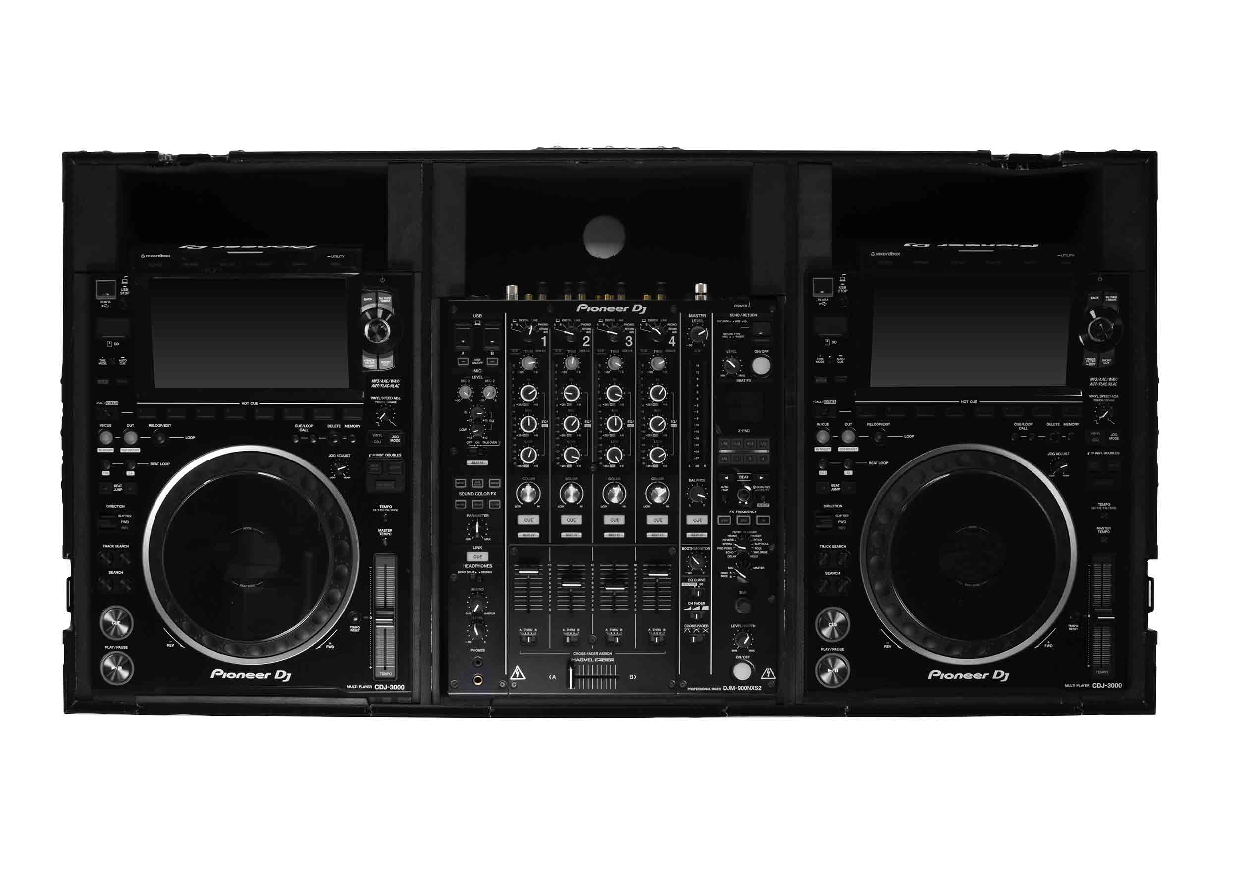Odyssey 810158 Industrial Board DJ Case for 12" DJ Mixers - B-Stock