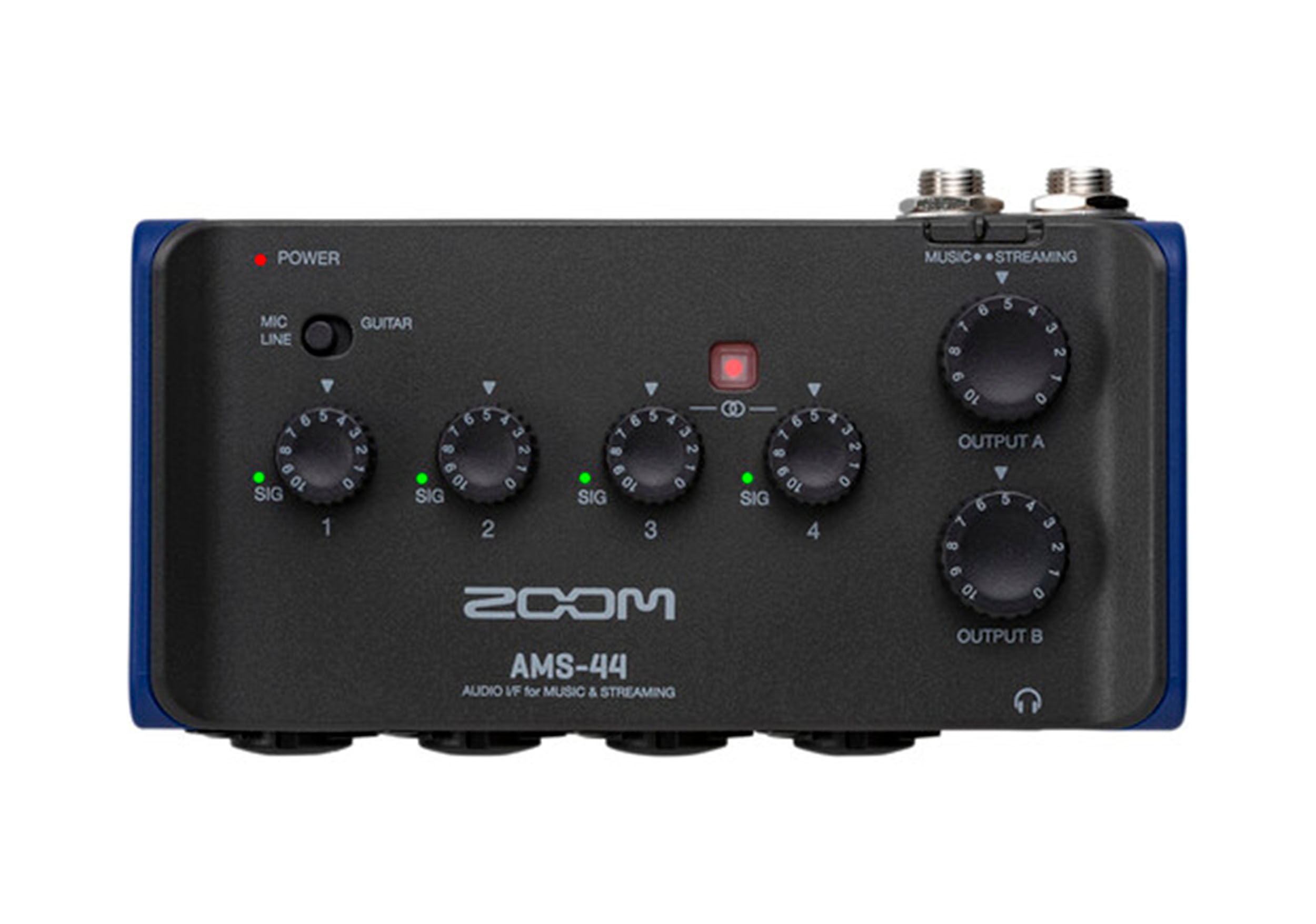 B-Stock: Zoom AMS-44 USB-C Audio Interface with 4 Preamps