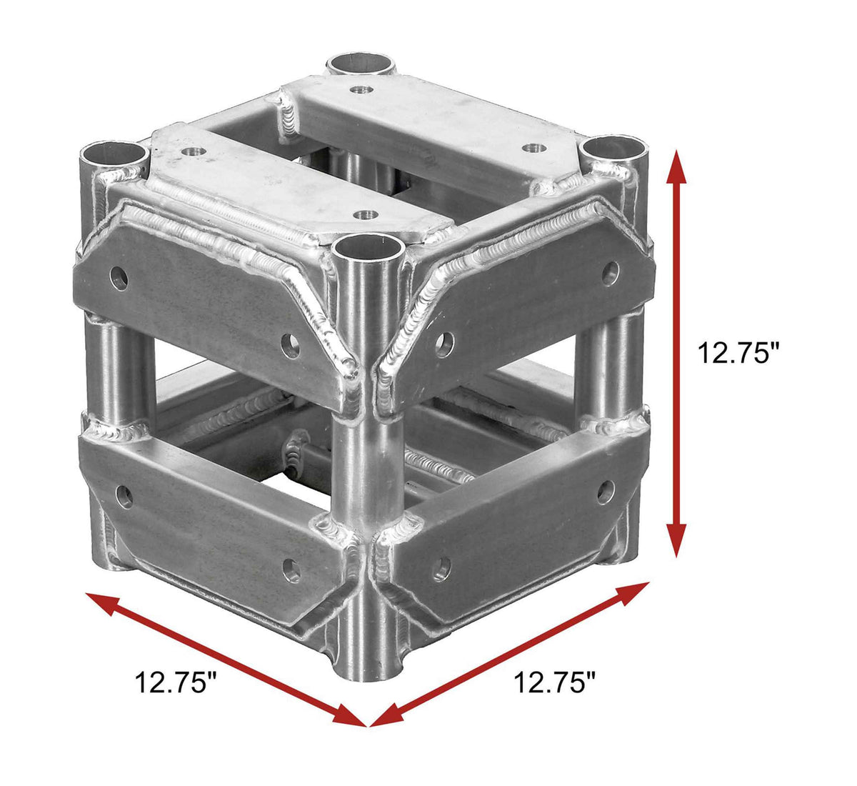Show Solutions CB12-6WAY, 12.75" x 12.75" Corner Block for Truss Systems