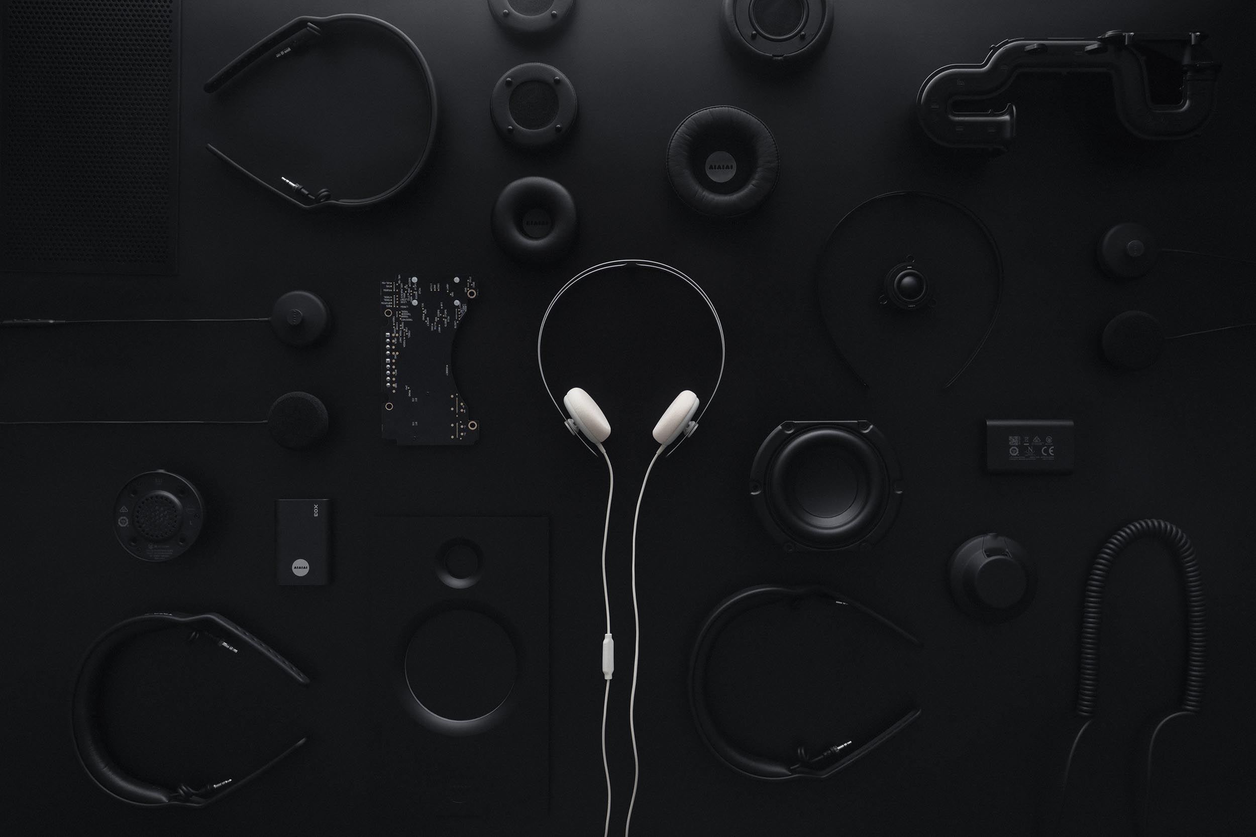 AIAIAI 55706 Tracks Headphone Mini-Jack - White