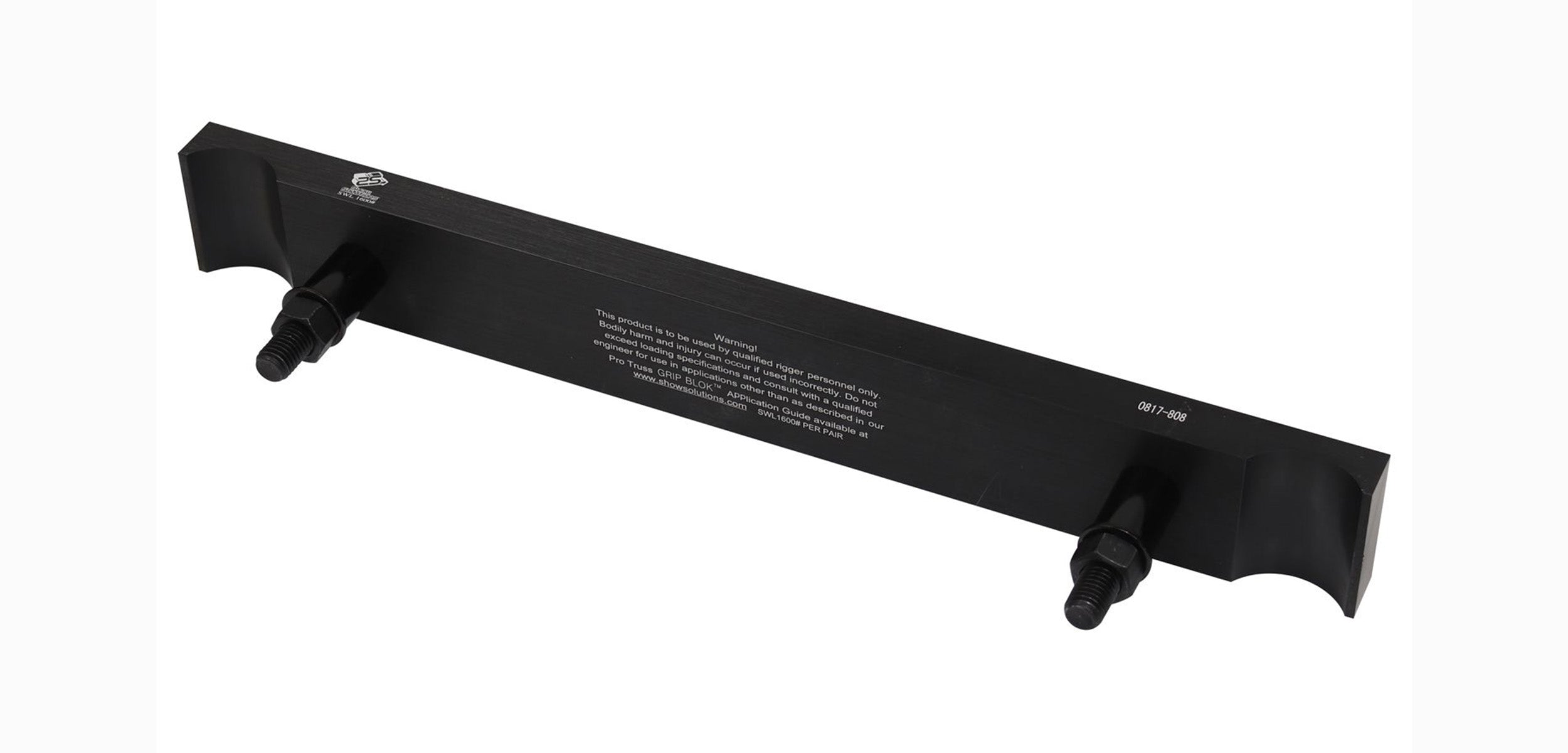 Show Solutions GRIPBLOK20B Black Grip Blok for 20.5" Truss Systems - Sold as Pair