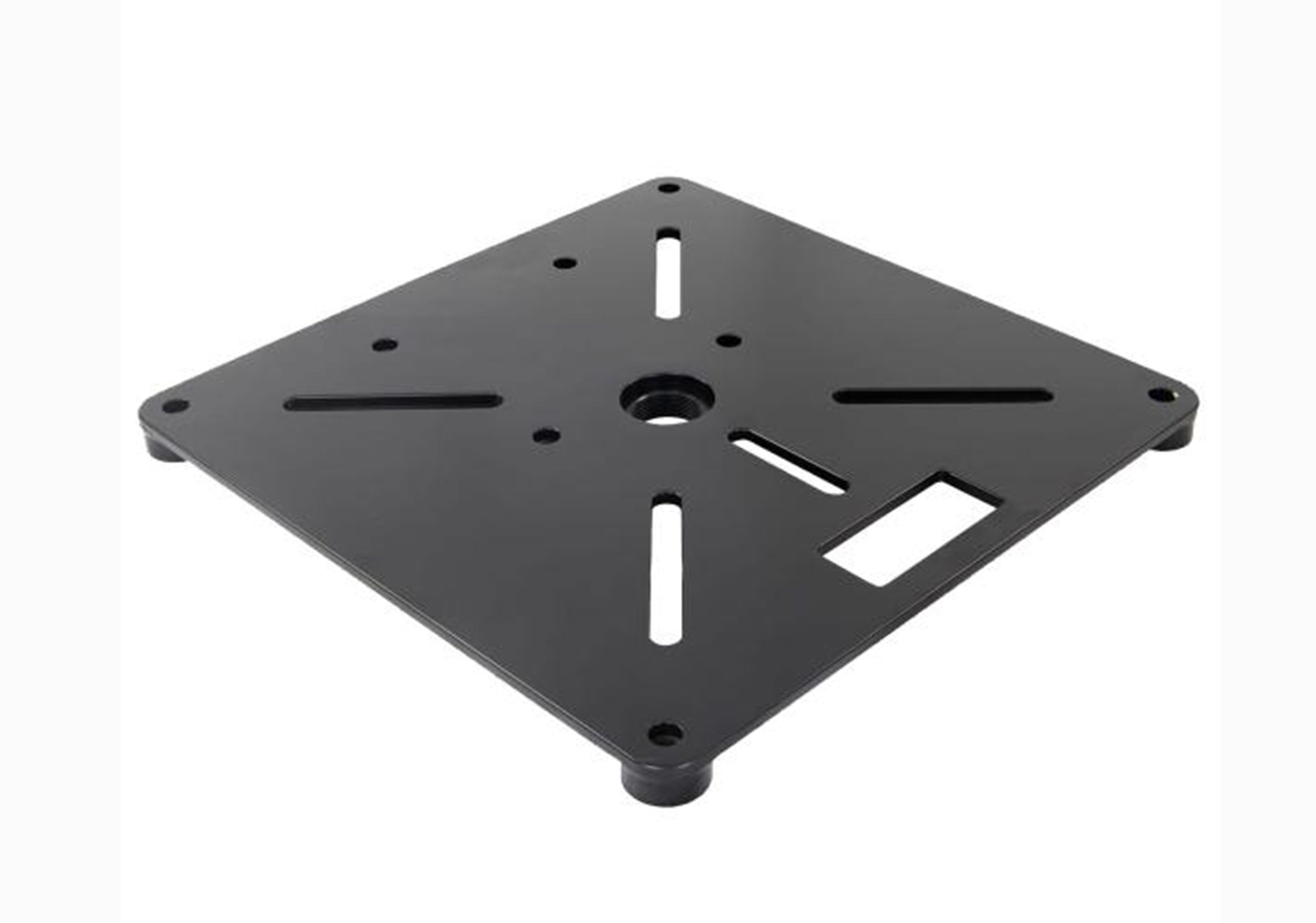 Show Solutions BP2020-STEEL-R1 Base Plate with 1" Raised Frame and Flange