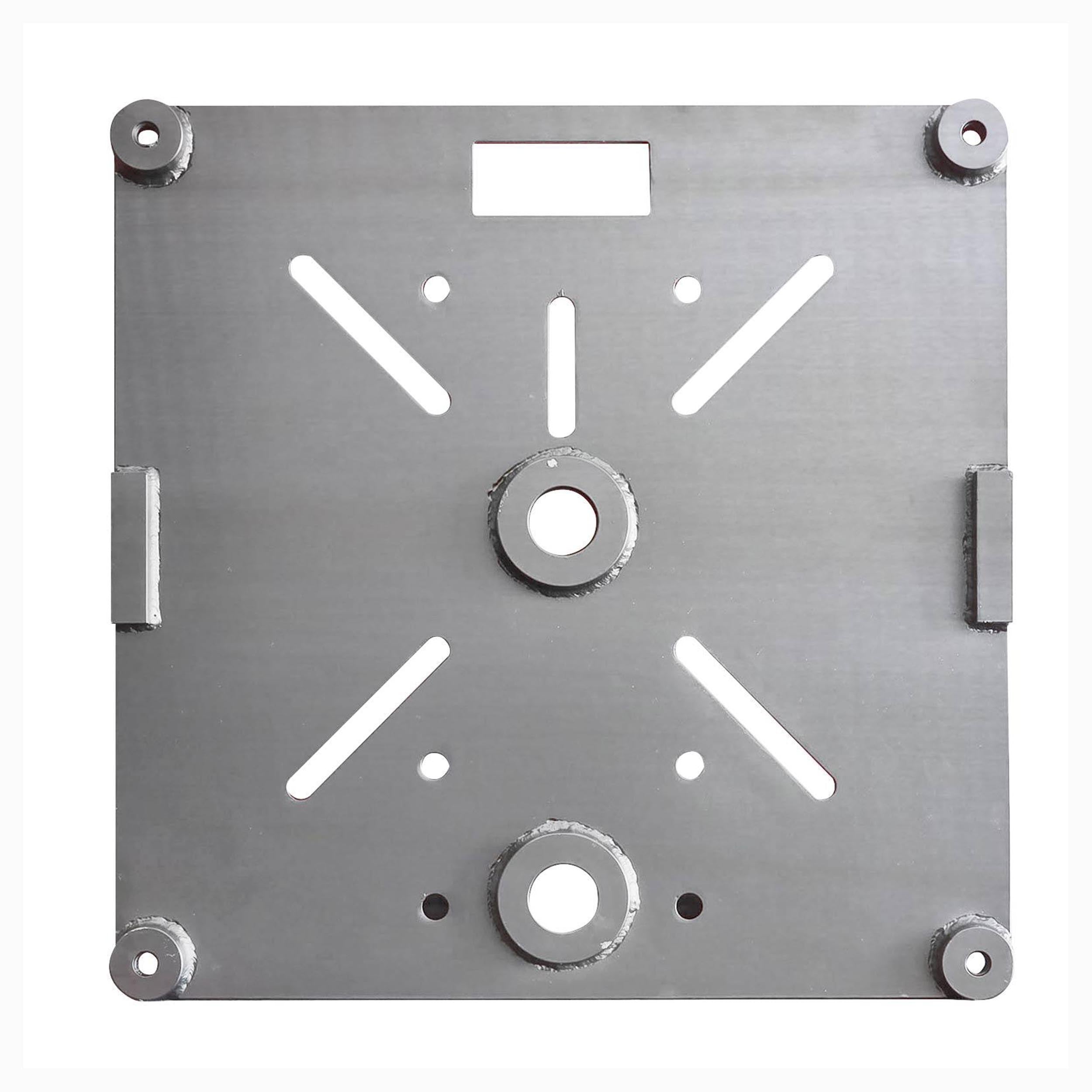 Show Solutions BP2020-ALU-FLAT 20" x 20" Base Plate - 9mm Thick