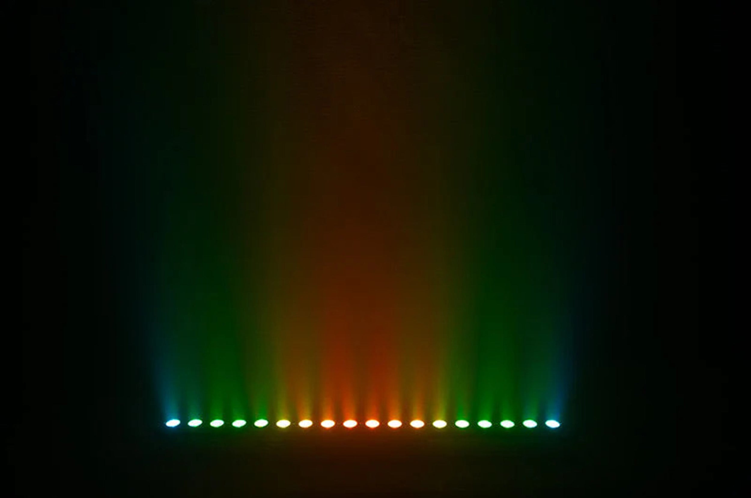 Eliminator Lighting Mega Color Q18, 18x4W RGBA 4-in-1 LED Linear Wash Fixture with Individual Pixel Control