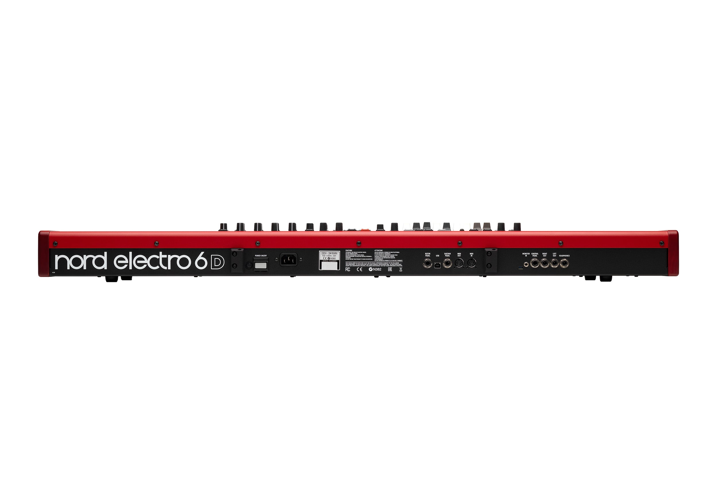 Nord NELECTRO6D-73, 73-Key Stage Keyboard with Waterfall Keys and 3-Part Multitimbral Engine