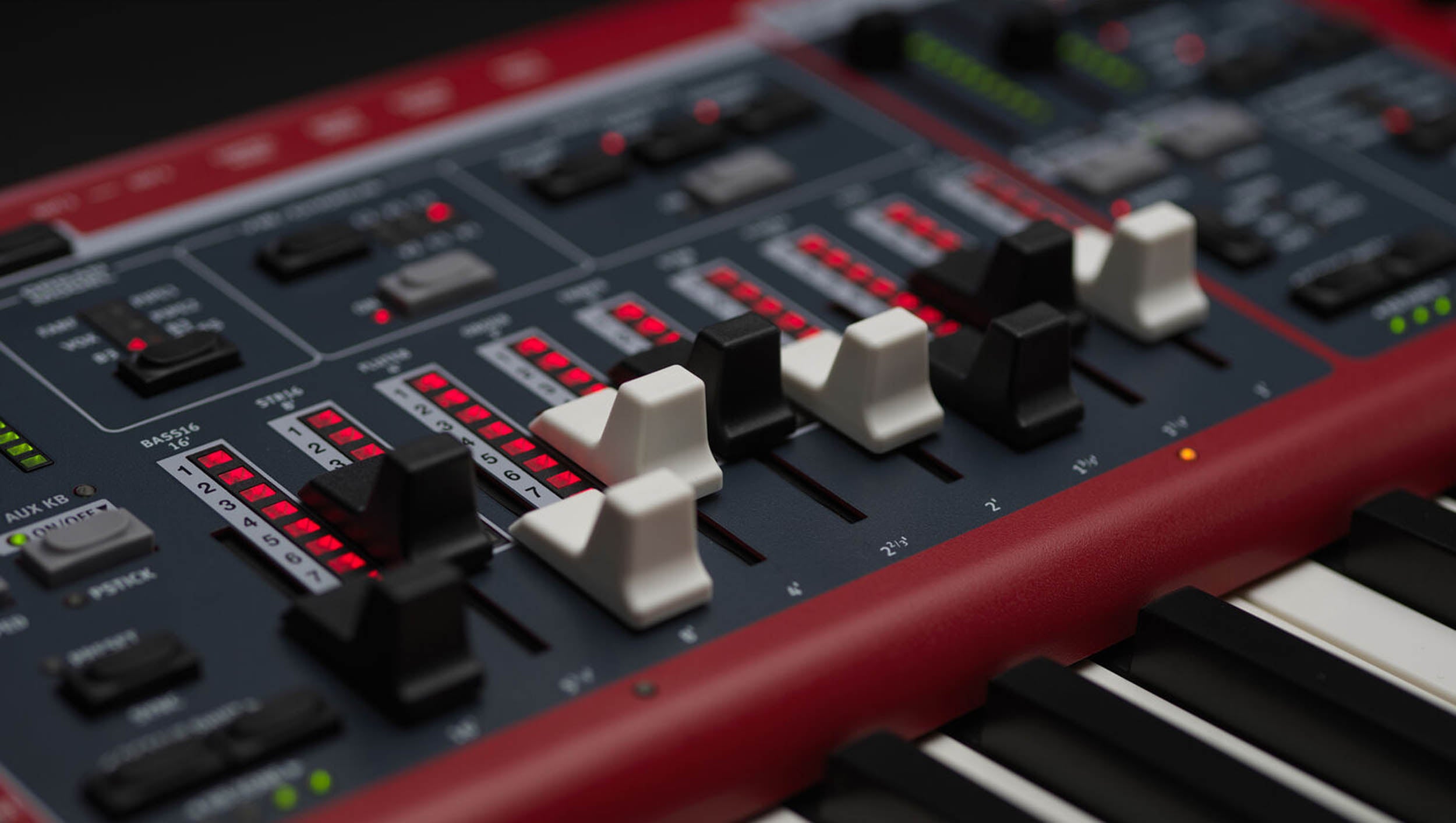 Nord Stage 4 HA73, 73-Key Hammer Actioned Stage Keyboard with Aftertouch and Physical Drawbars