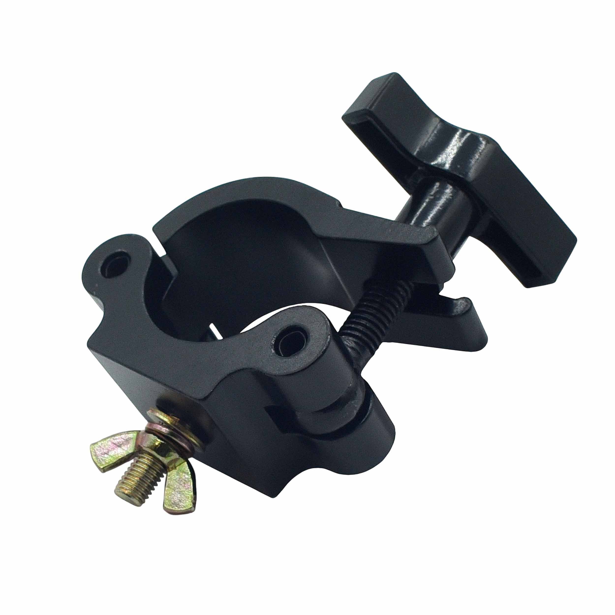 ProX T-C40H-BLK Aluminum Clamp for 0.47"-2.0" Truss Tubes with M10 Bolt - Black Finish