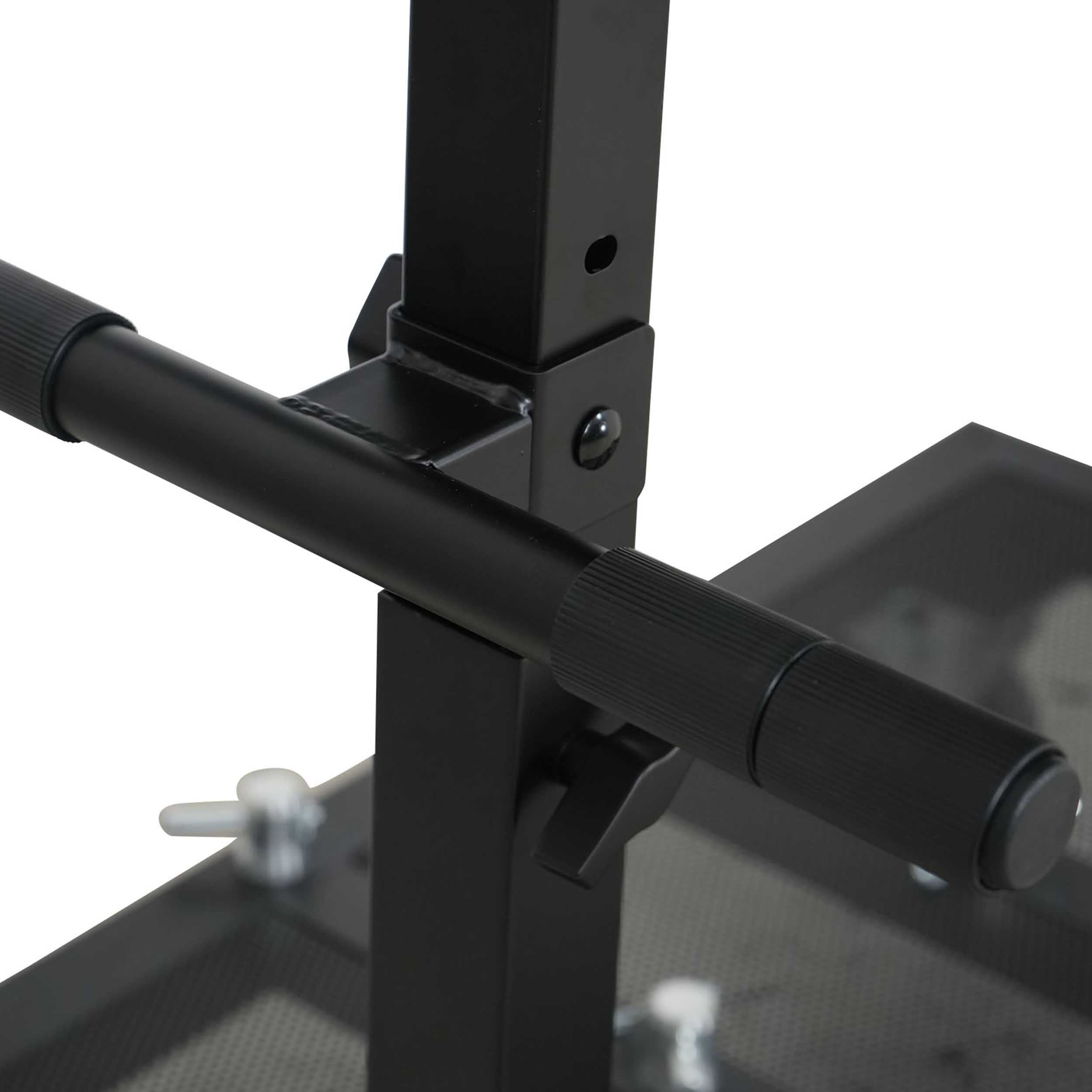 ProX X-BeatWagon Multi-Function Rolling Performance Station with Adjustable Shelf and F34 Truss Compatibility
