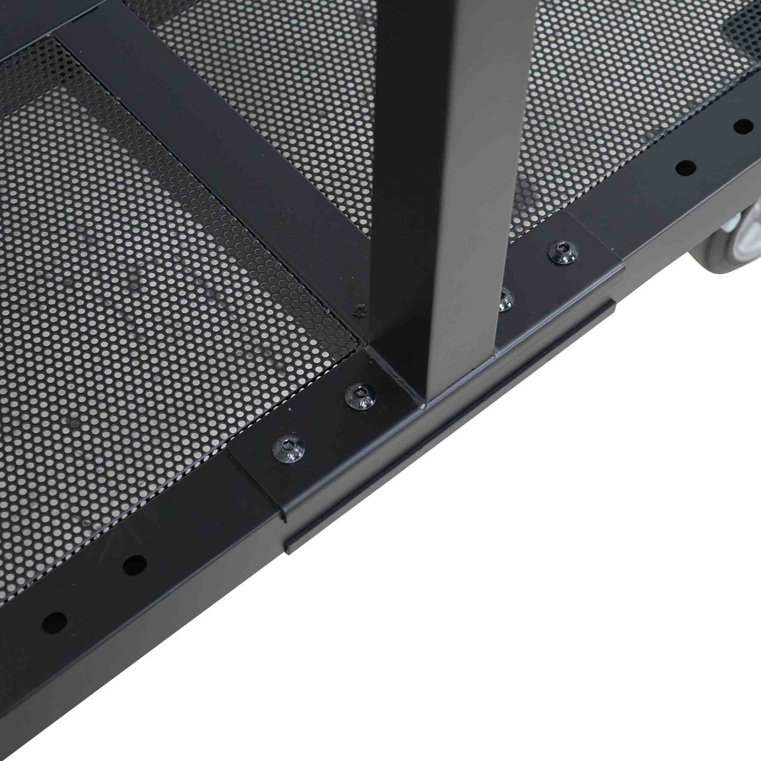 ProX X-BeatWagon Multi-Function Rolling Performance Station with Adjustable Shelf and F34 Truss Compatibility