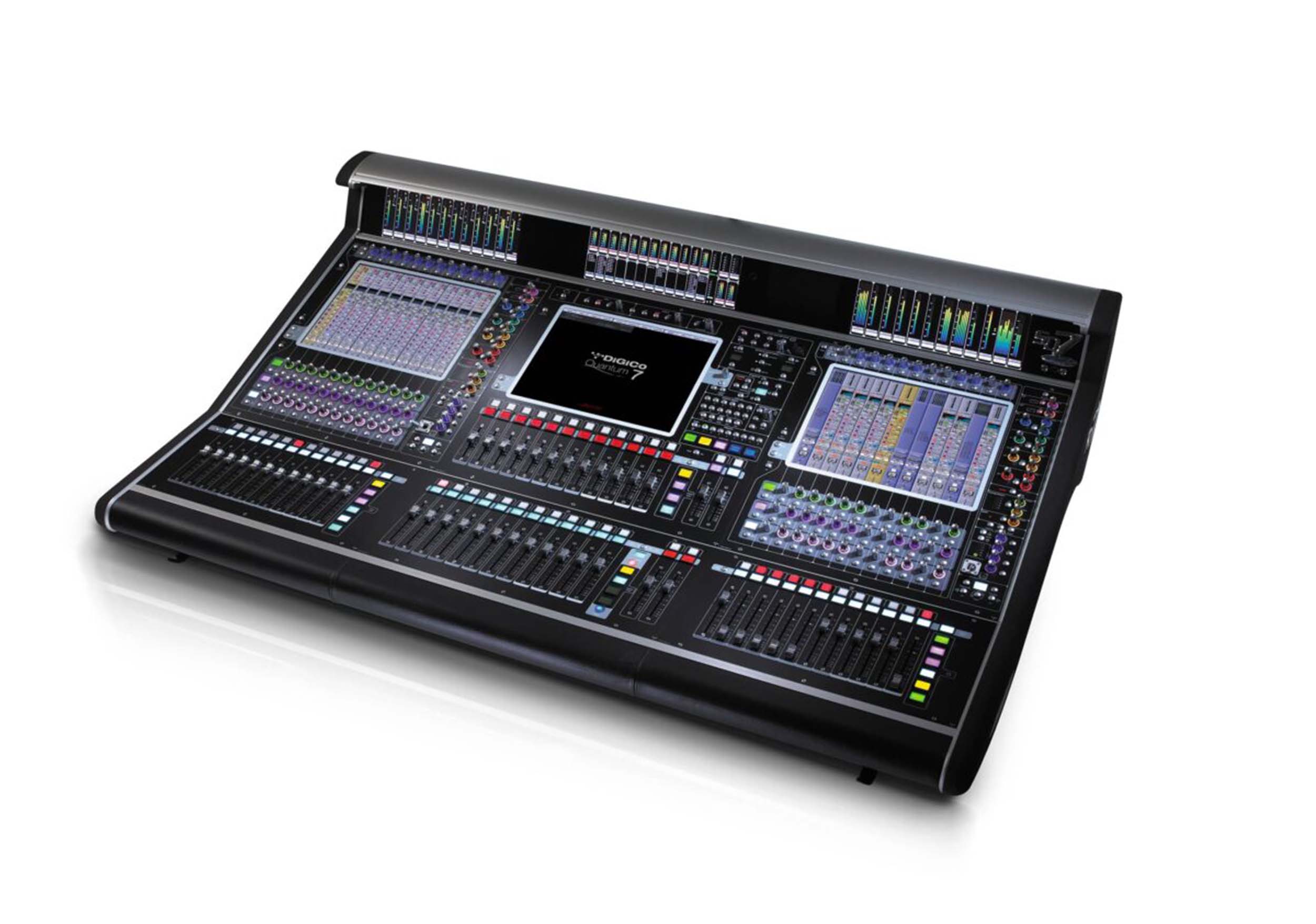 Digico X-Q7-W-WS-ST Quantum 7 Digital Mixing Console with Standard ST Fiber Connectors.