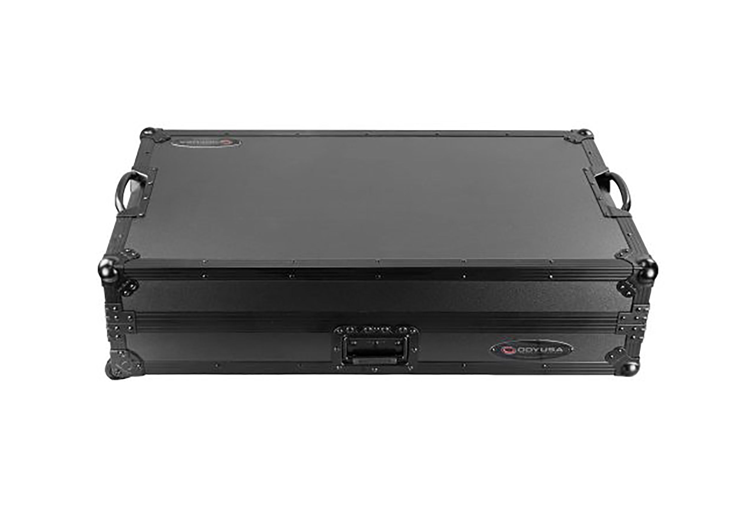 Odyssey FPR-GSPERFORMER1UWBL Performance Ready Series 1U Flight Case for Rane Performer with Wheels & Glide Style Laptop Platform - Black
