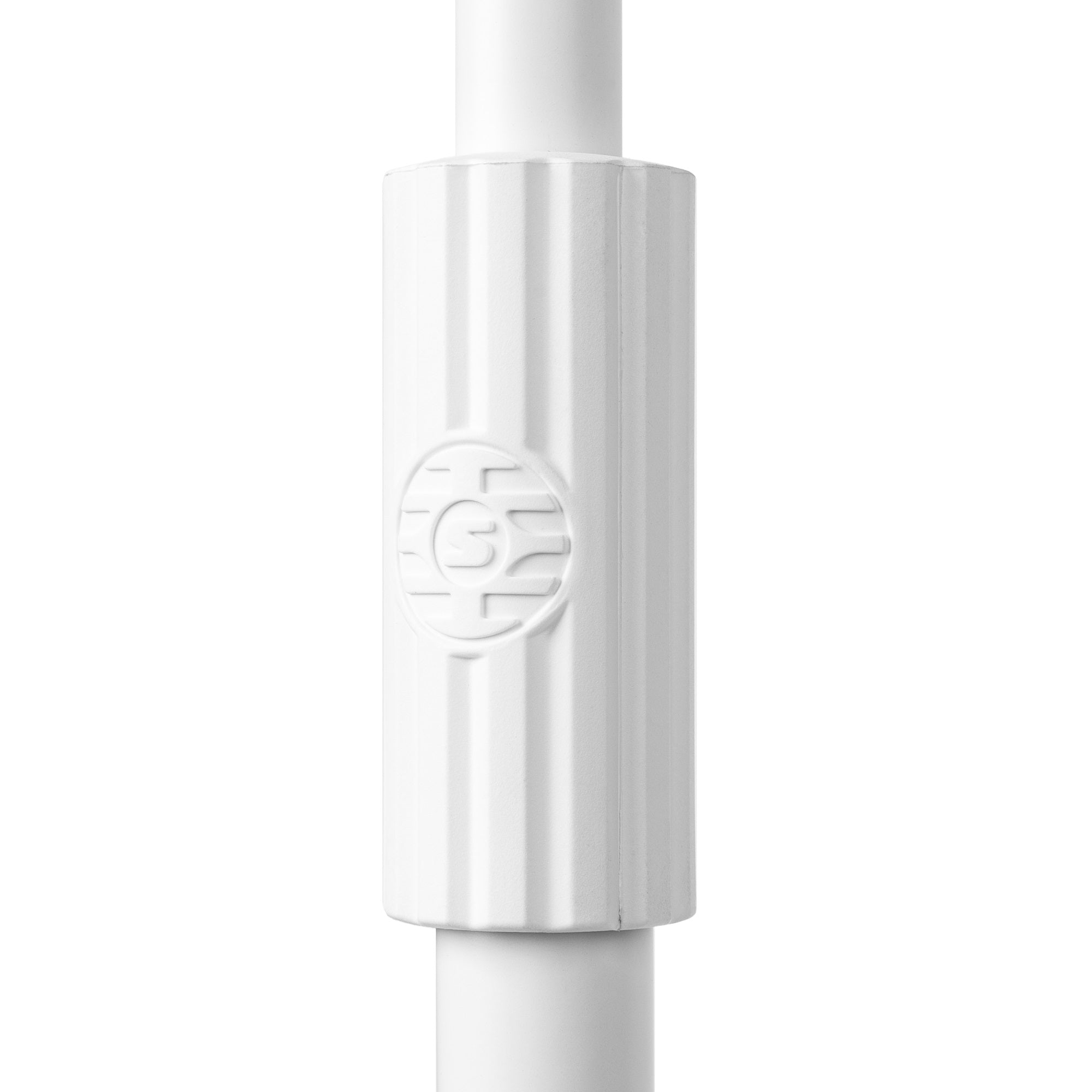 Shure by Gator SH-DESKTOP1-W Adjustable Desktop Microphone Stand with 6-in Round Base – White