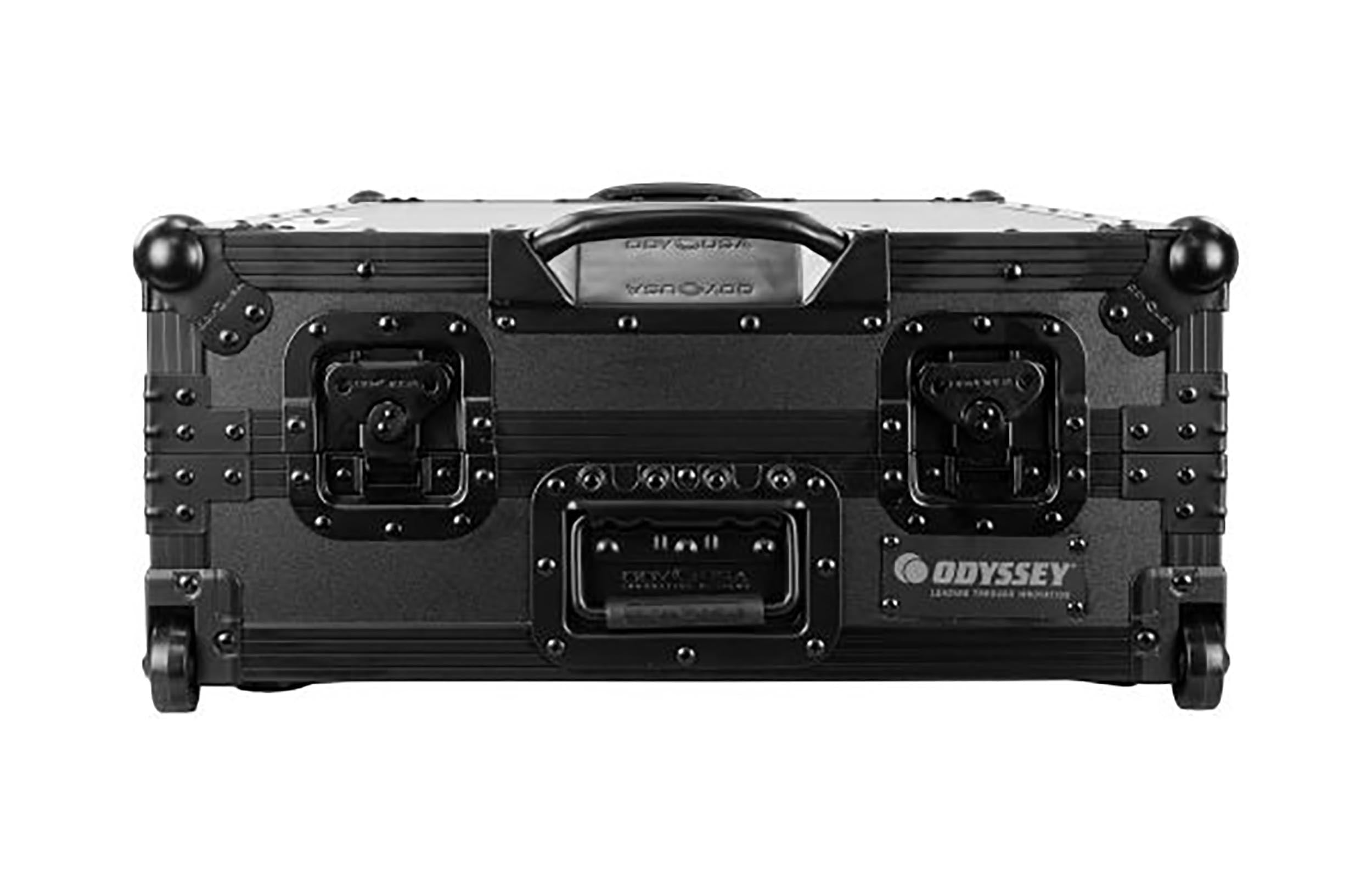 Odyssey FPR-GSFLX10W1UBL Performance Ready Series 1U Flight Case with Wheels for Pioneer DJ DDJ-FLX10 Controller - Black