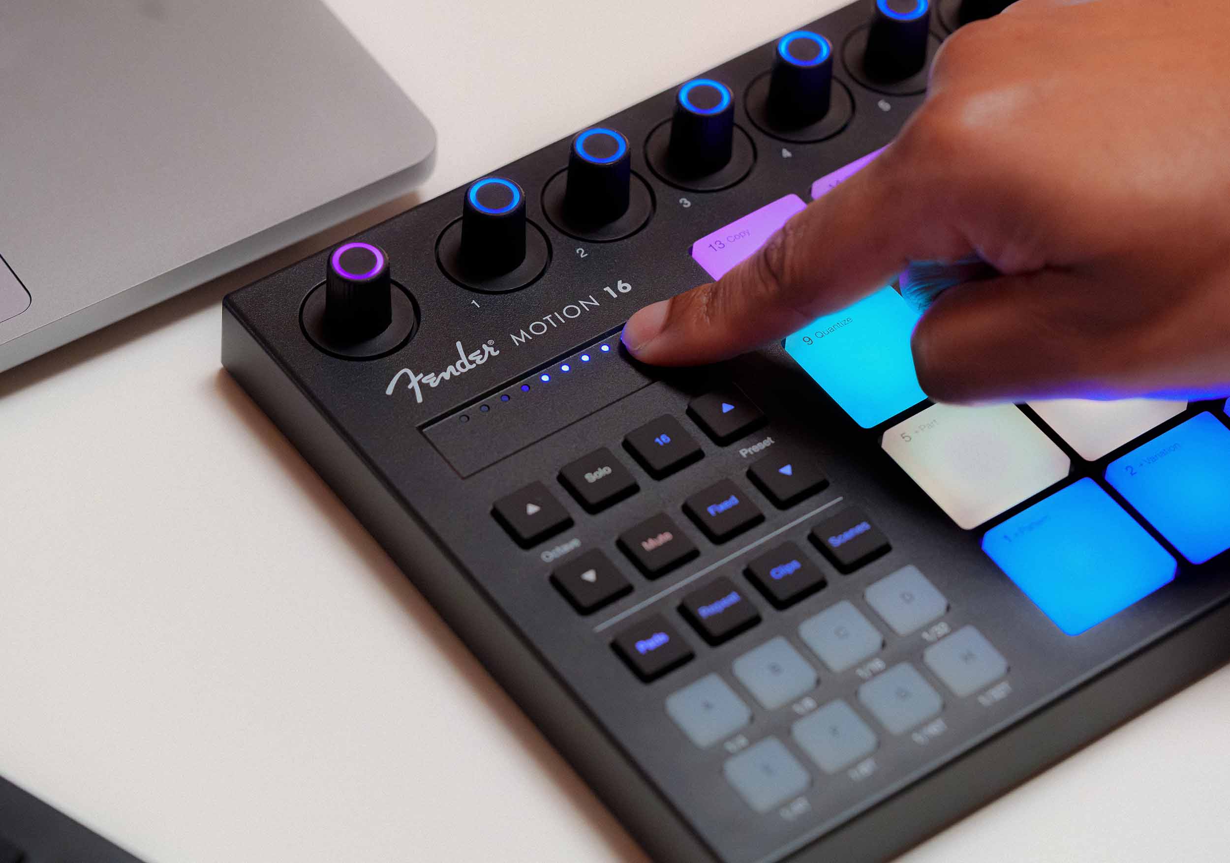 Fender Motion 16 Production and Performance Controller with 16-Pad
