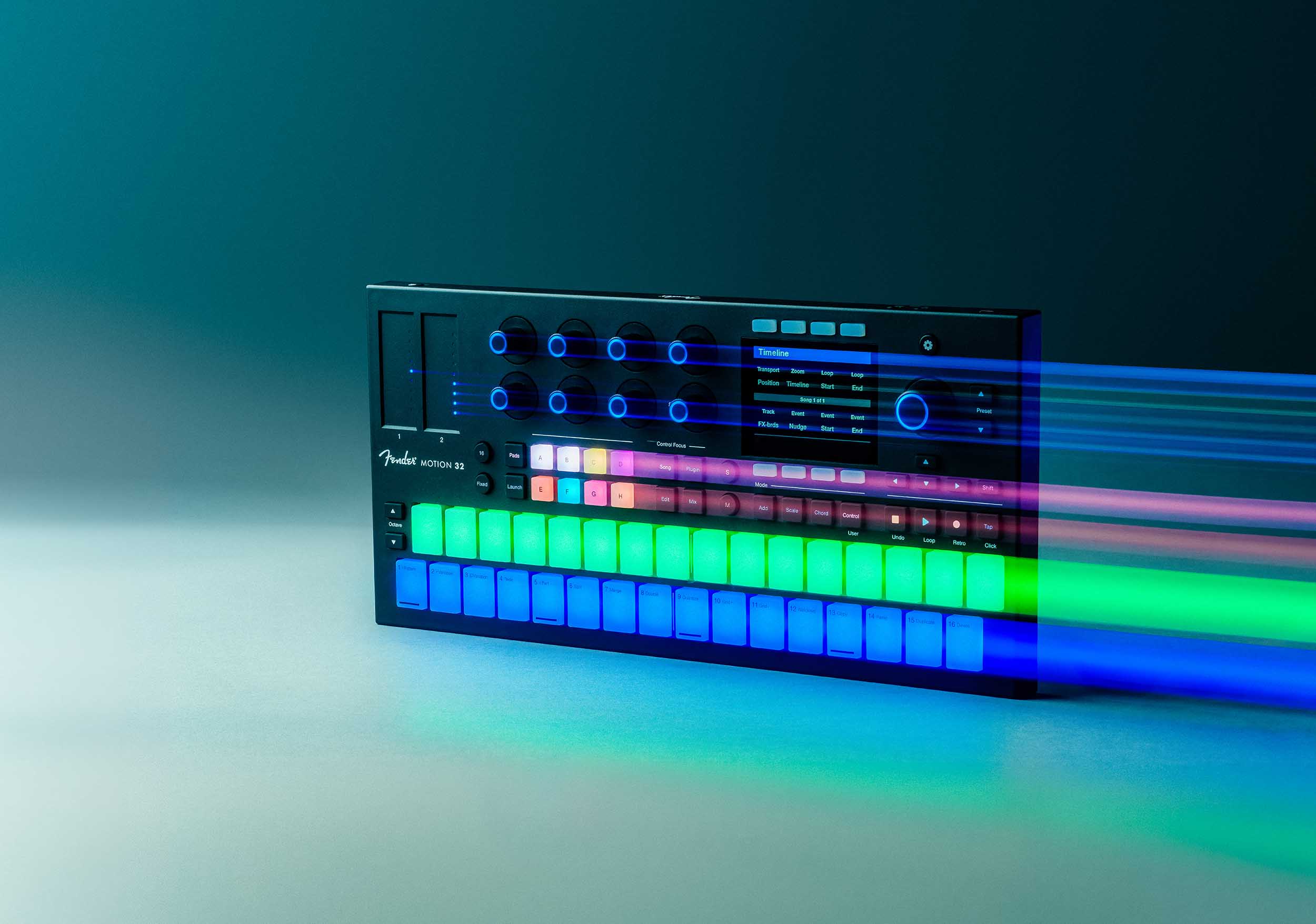 Fender Motion 16 Production and Performance Controller with 16-Pad