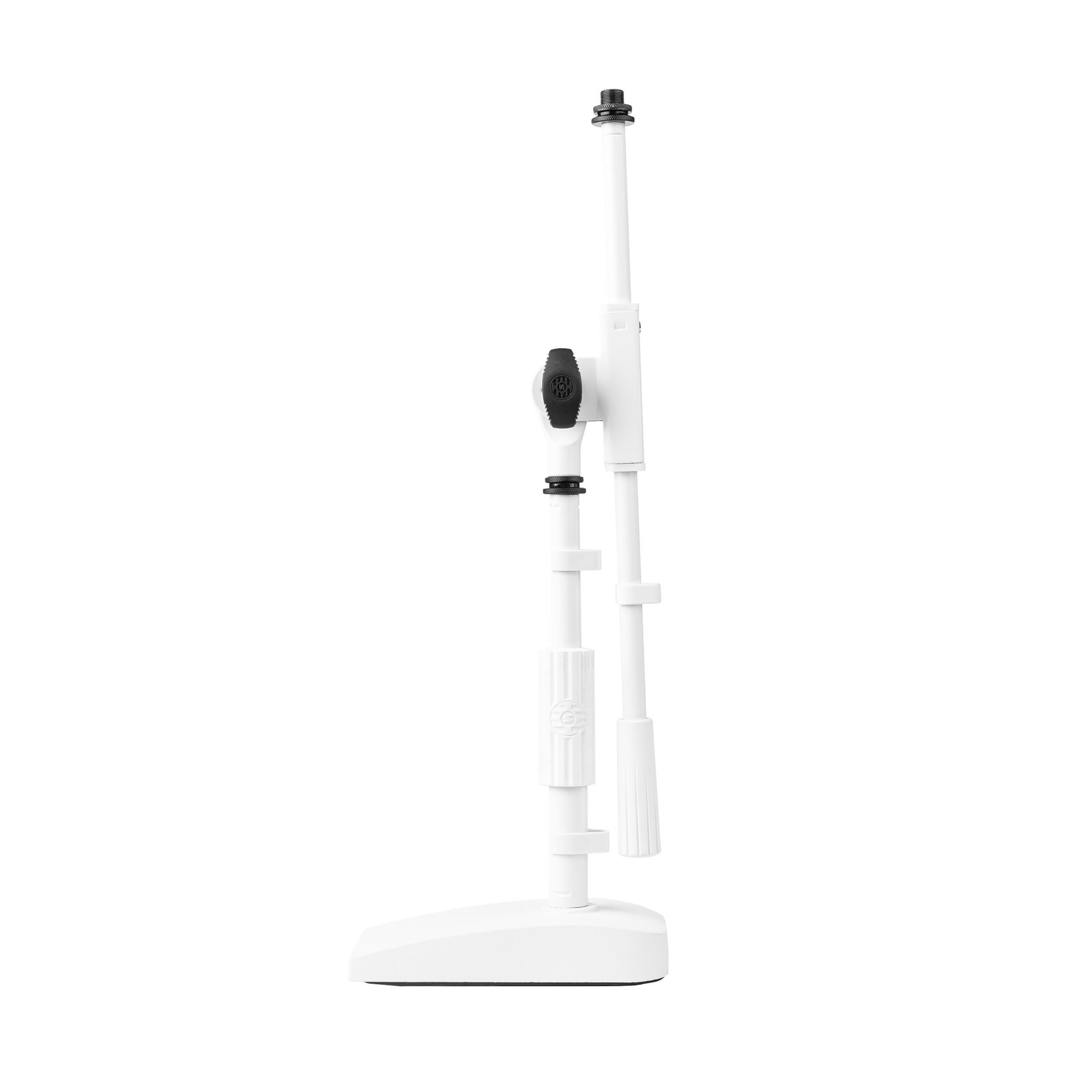 Shure by Gator SH-DESKTOP2-W Desktop Boom Microphone Stand – White