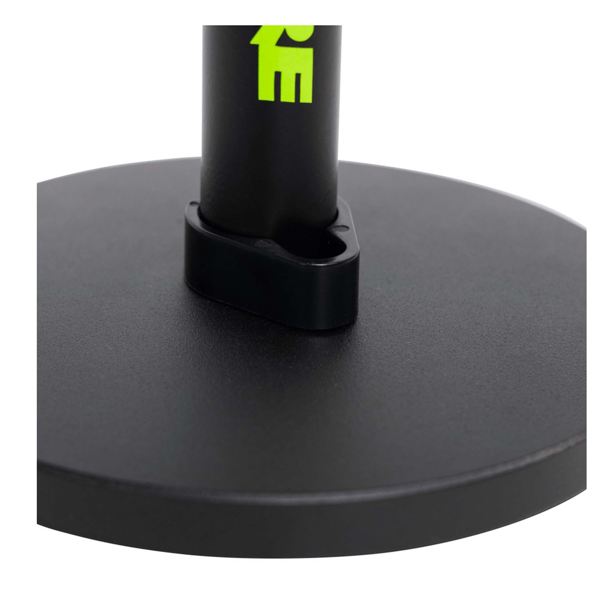 Shure by Gator SH-DESKTOP1 Desktop Microphone Stand with 6" Round Base - Black