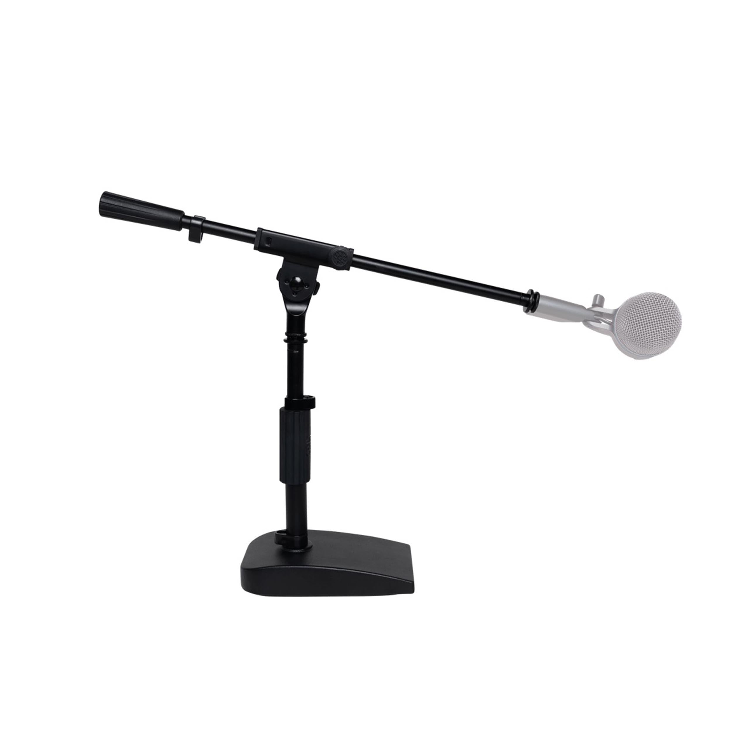 Shure by Gator SH-DESKTOP2 Desktop Microphone Stand with Single Boom Arm - Black