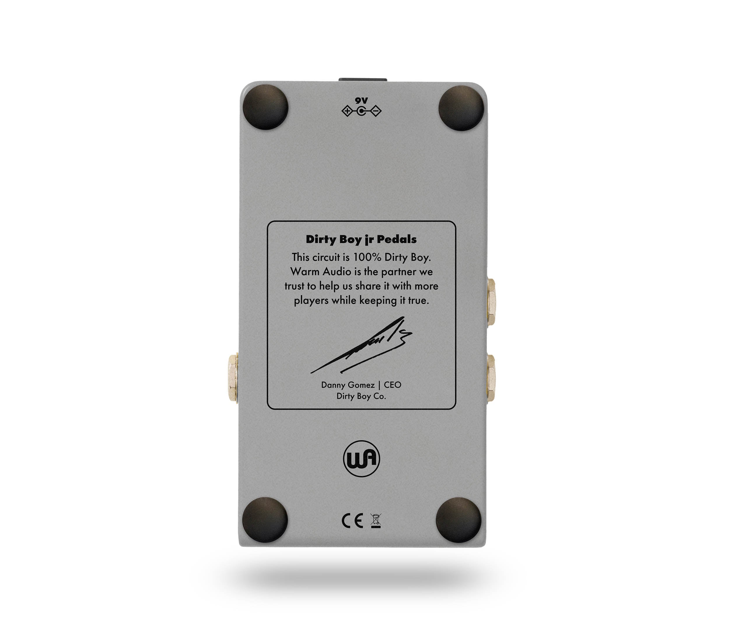 Warm Audio Dirty Boy Jr. Analog Guitar Pedal Collection with Overdrive, Fuzz and Boost Effects