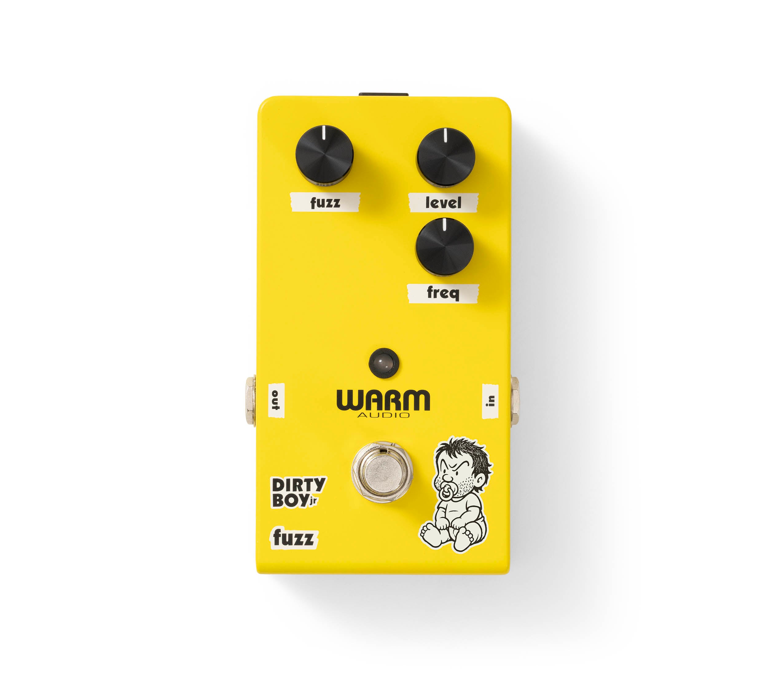Warm Audio Dirty Boy Jr. Analog Guitar Pedal Collection with Overdrive, Fuzz and Boost Effects