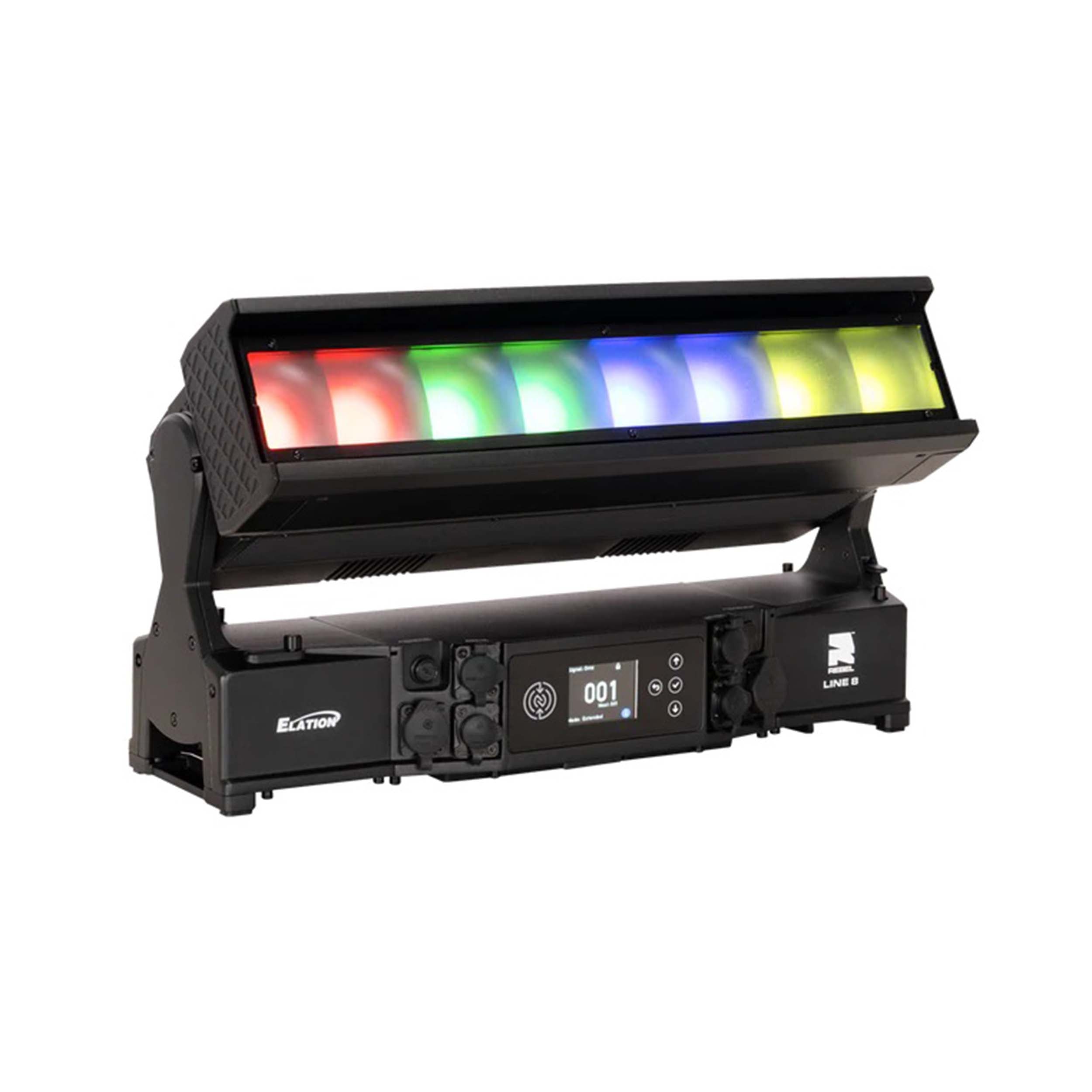 Elation REBEL LINE 8 Motorized RGBL LED Linear Bar Light - IP55