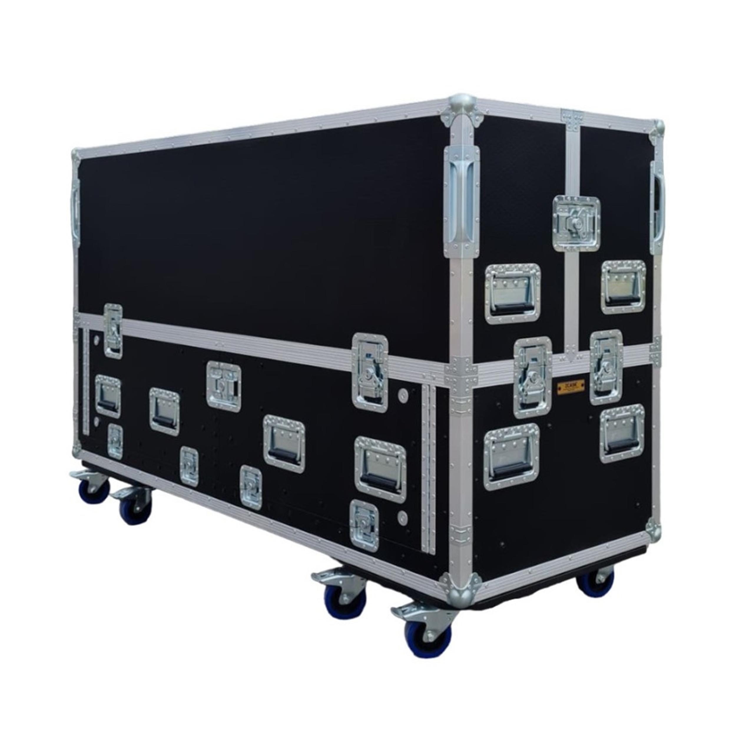 DiGiCo FC-Q338 3 Piece Flight Case with Pullout Keyboard on Casters for Q338