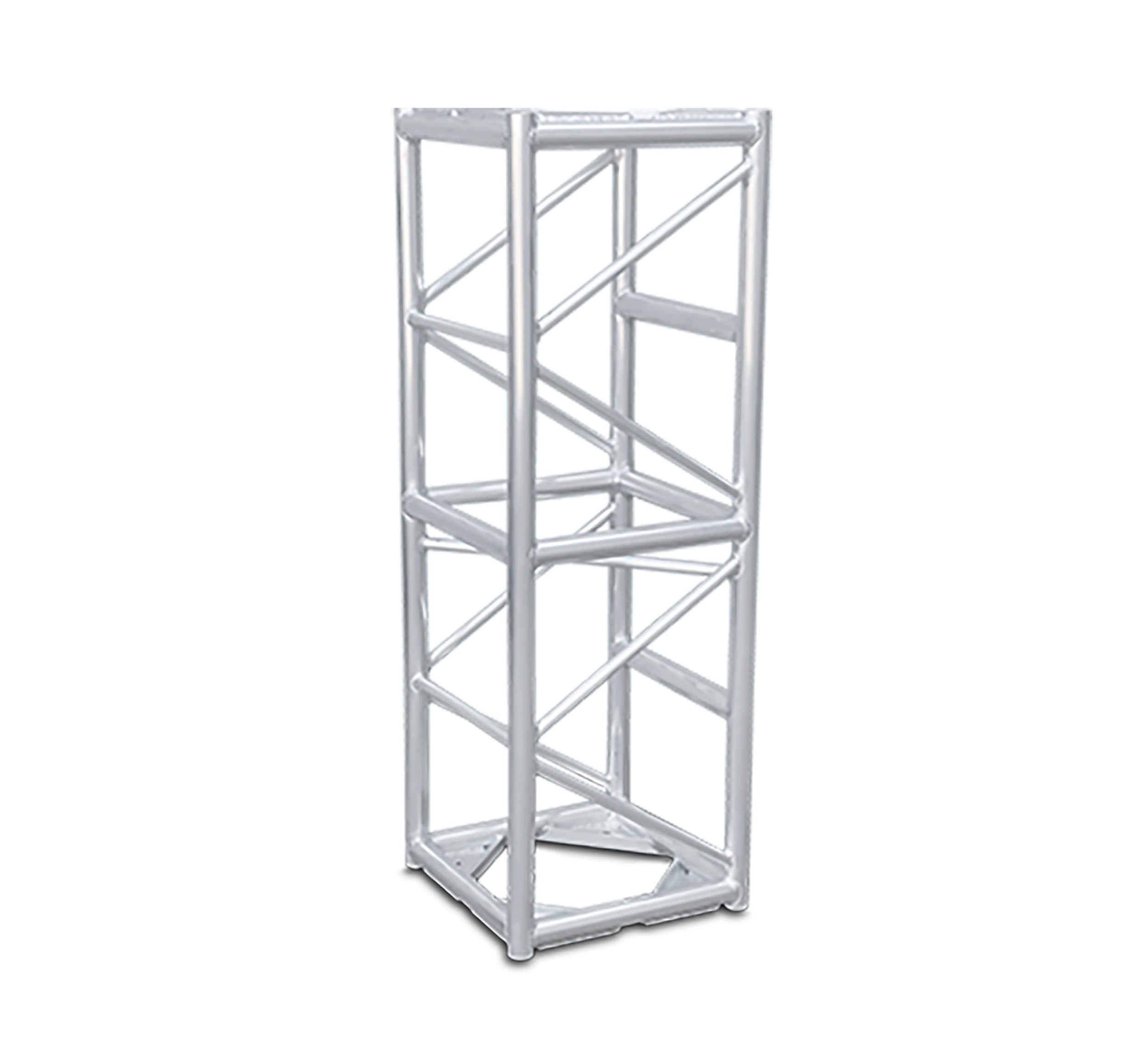 Galaxy Stage GS-2005 Box Truss with Grade-8 Bolts for Stage Lighting - 5 Ft