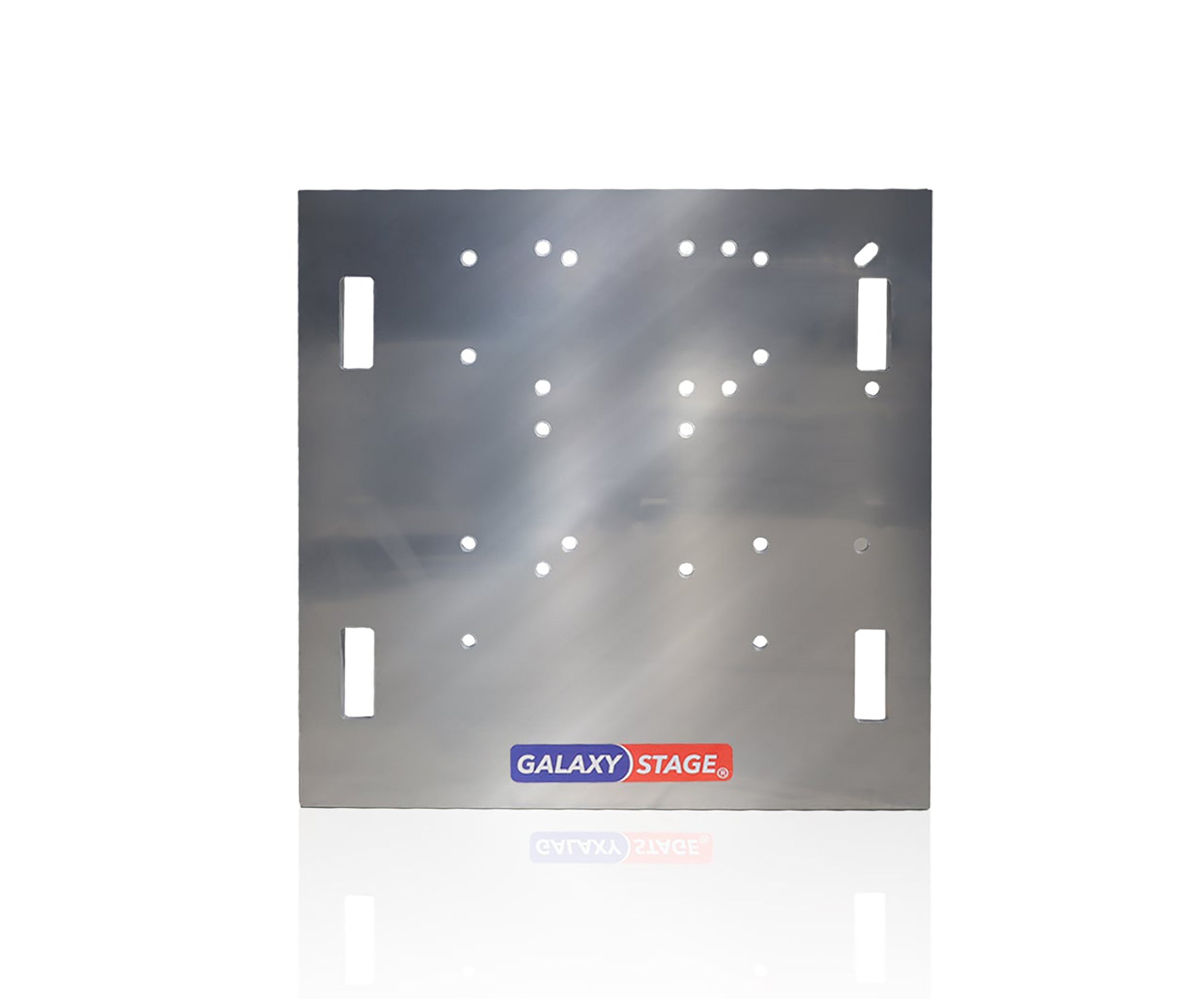 Galaxy Stage GS-PRO30BP 30" x 30" Aluminum Base Plate for Professional Truss Systems - 12"