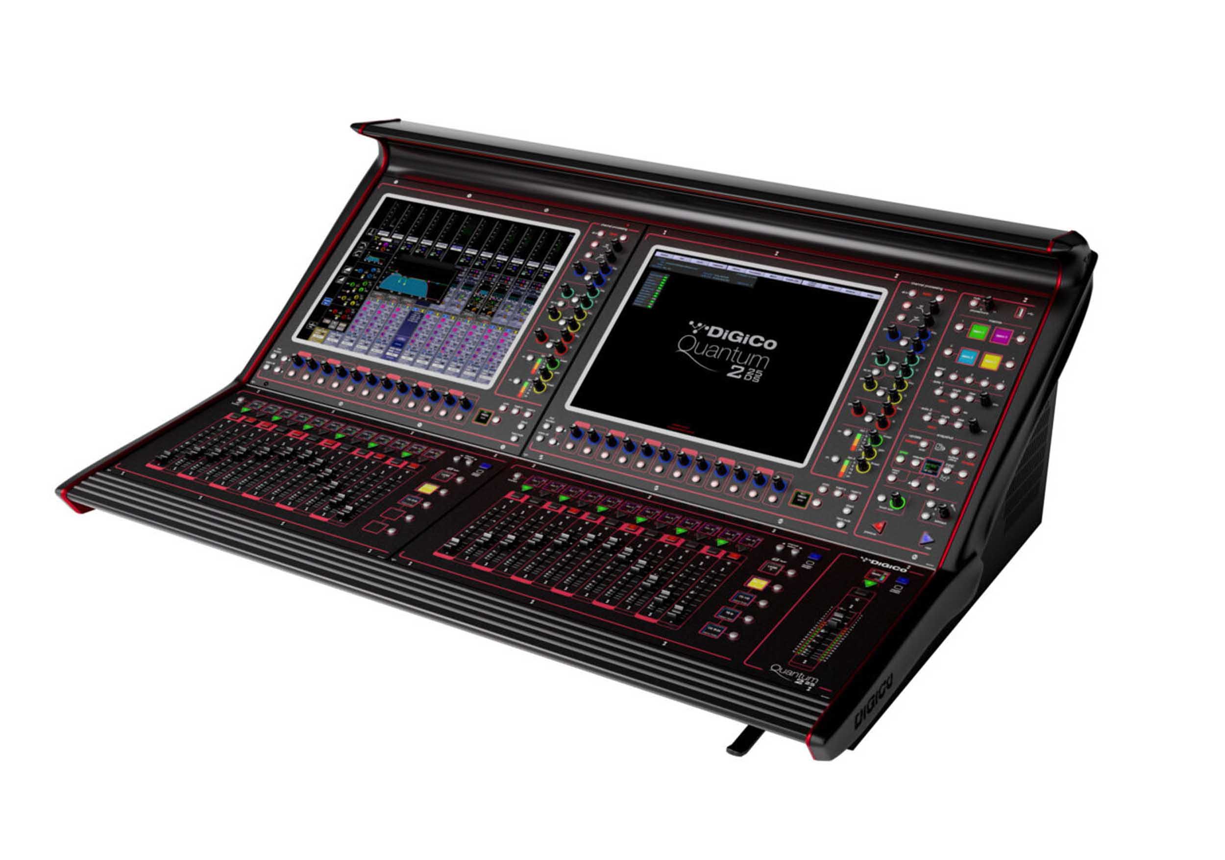 DiGiCo X-Q225-W-WS-ST Digital Mixing Console with Waves SoundGrid and Standard (ST) Connector - W Package