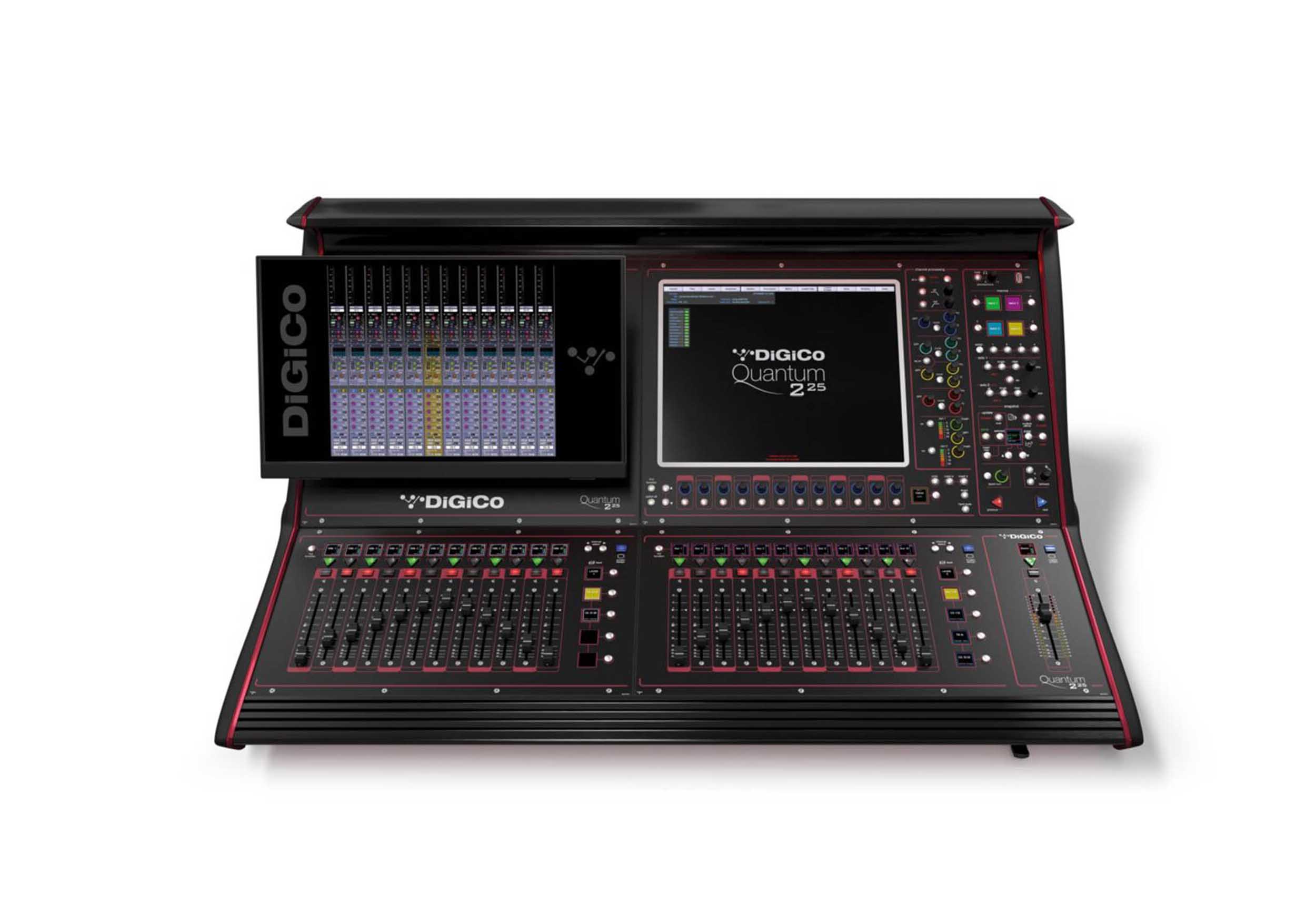 DiGiCo X-Q225-W-WS-ST Digital Mixing Console with Waves SoundGrid and Standard (ST) Connector - W Package