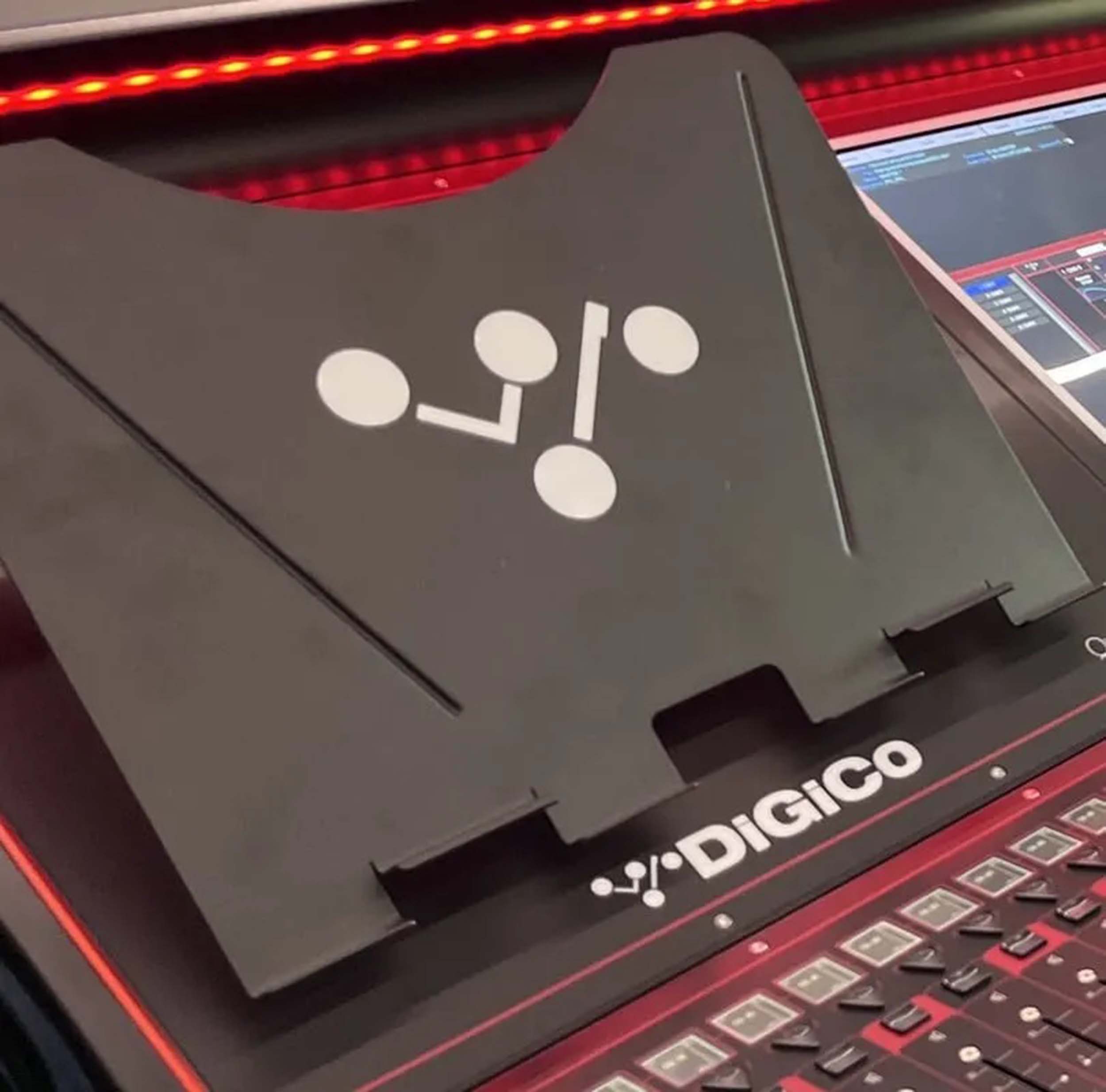 DiGiCo MOD-Q225-TRAY Laptop Script Tray for Q225 Mounting Bracket