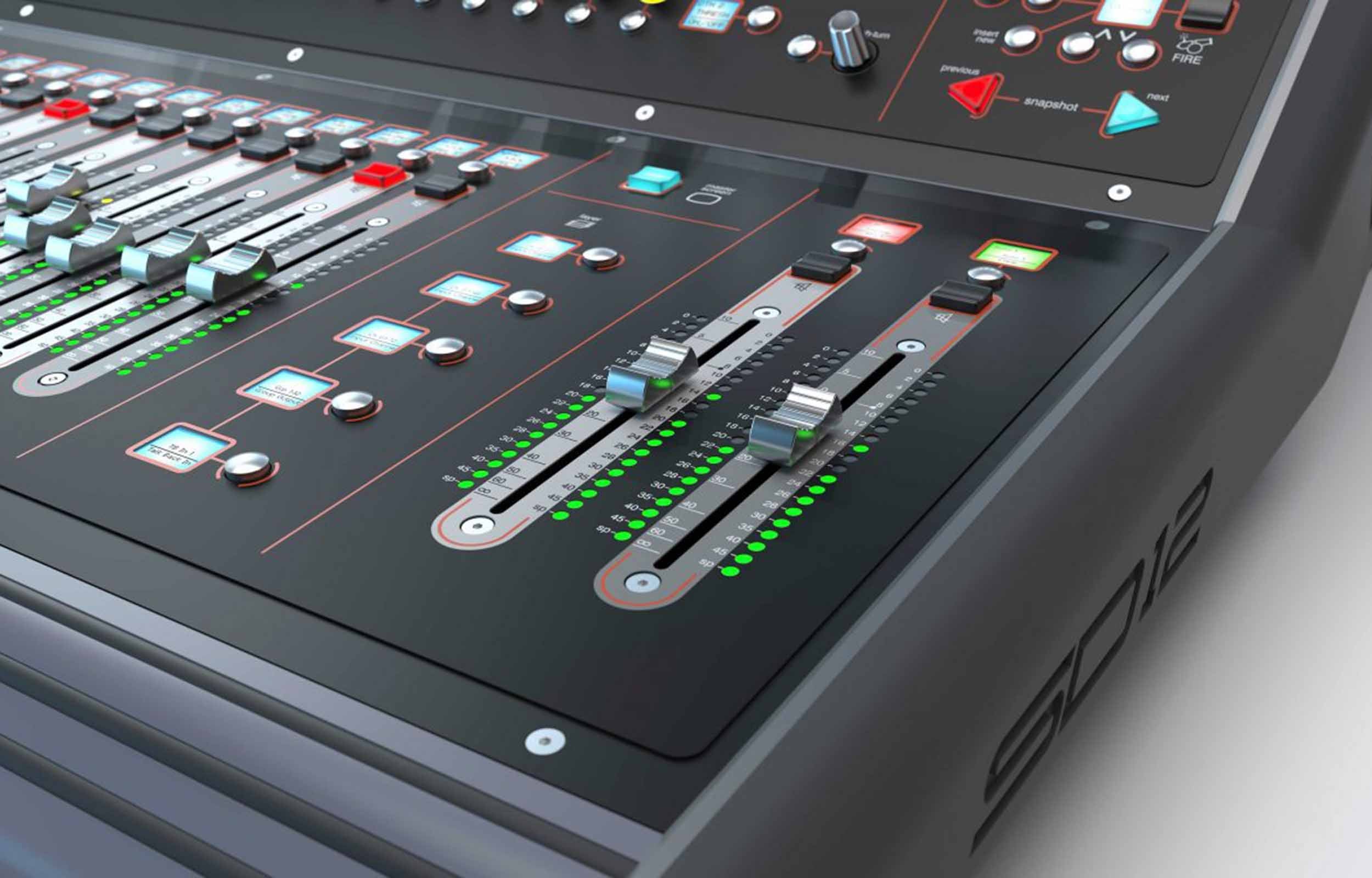 DiGiCo X-SD12-96-OP-EX-ULT Ultimate Digital Mixing Console SD Package with OpticalCON Optocore Connector