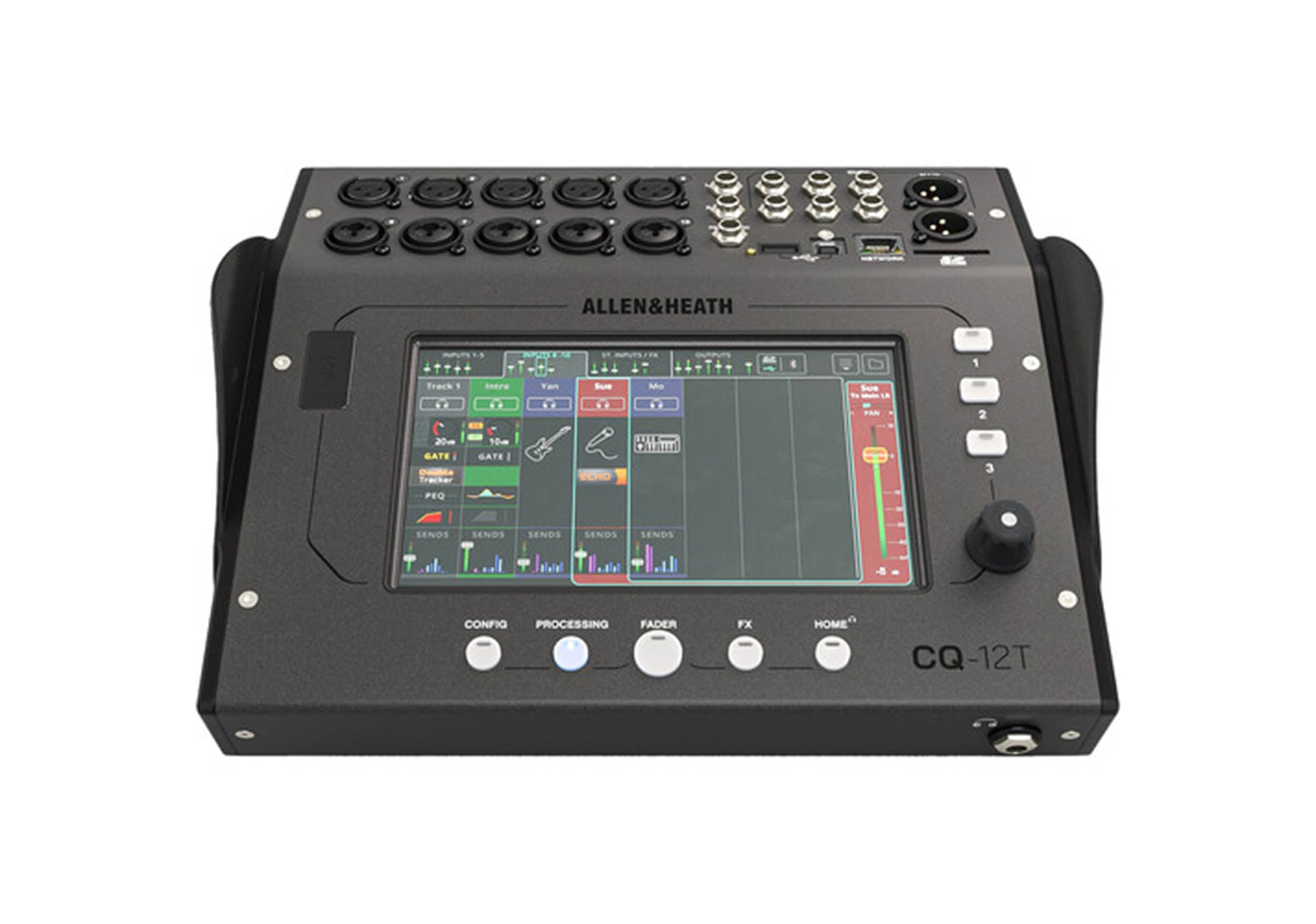 Allen & Heath AH-AM12199 Compact 12-Channel Digital Mixer with Touchscreen